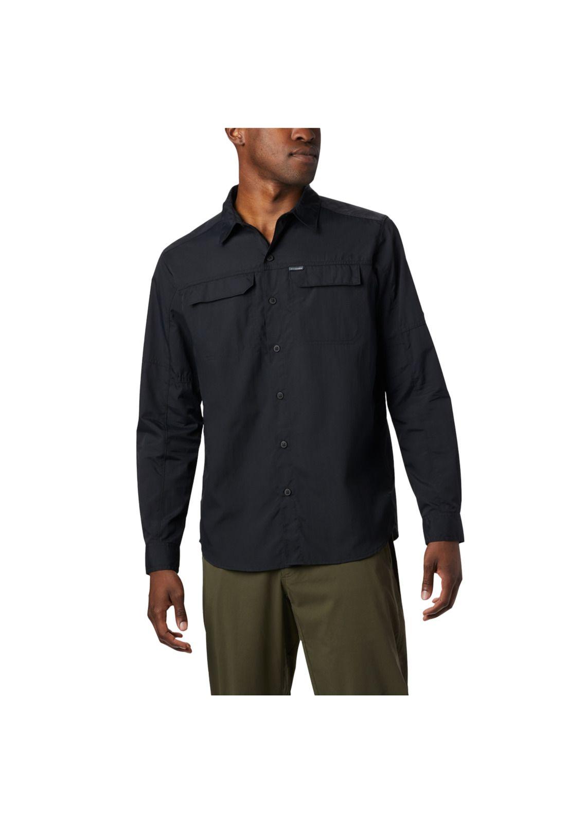 Camisa M/L Hombre Silver Ridge 2 Long Negro-0