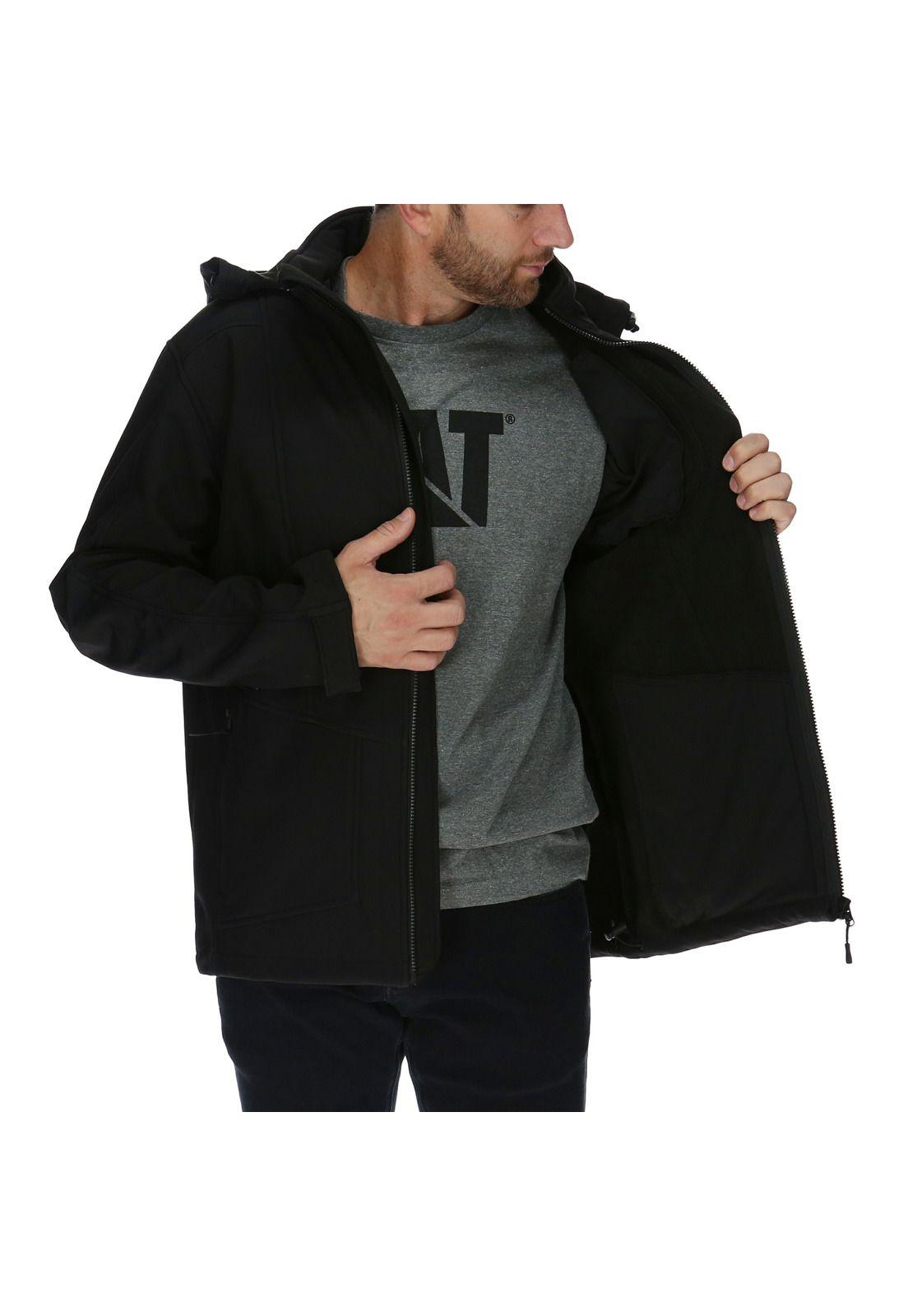 Chaqueta Hombre Triton Soft Shell Jacket Poliéster Negro-3