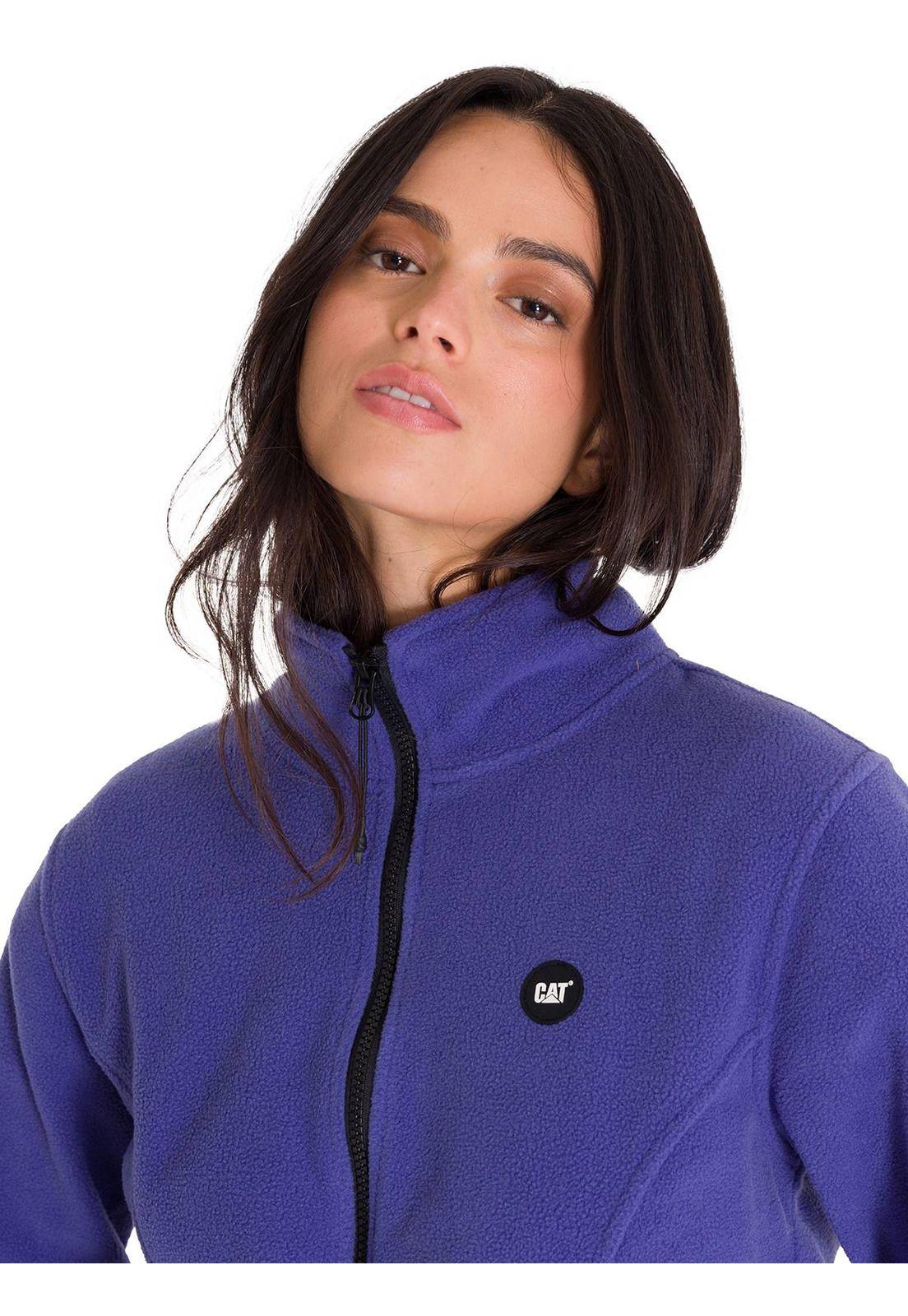 Polar Microfleece Full Zip Mujer Azul-4