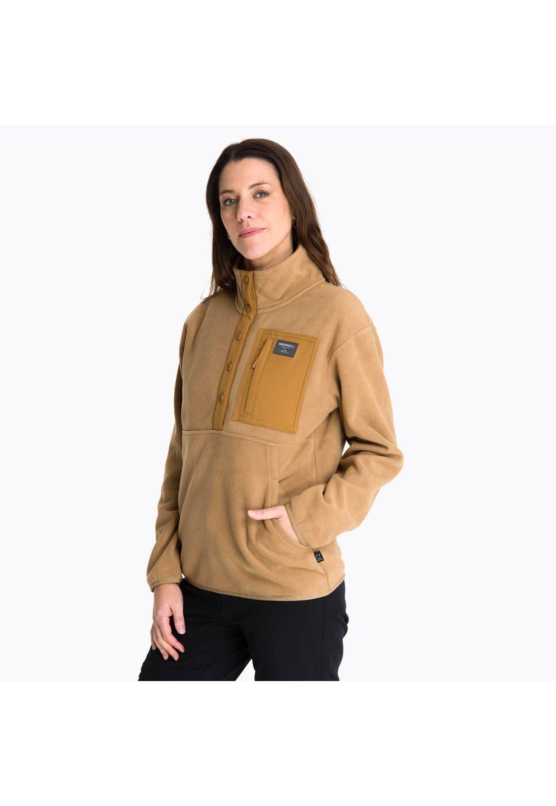 Polar Mujer Microfleece Koura Beige Oscuro -1