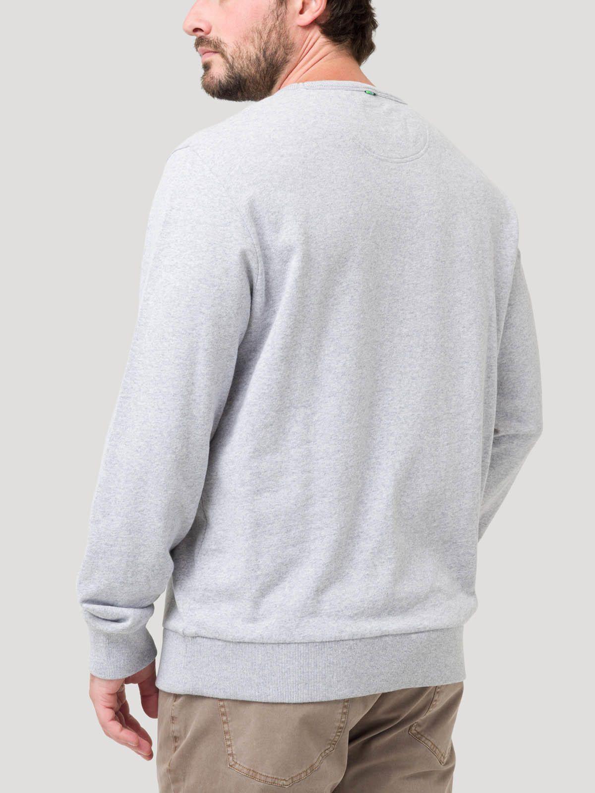 Polerón Algodón Orgánico Hombre Frateli Gris-5