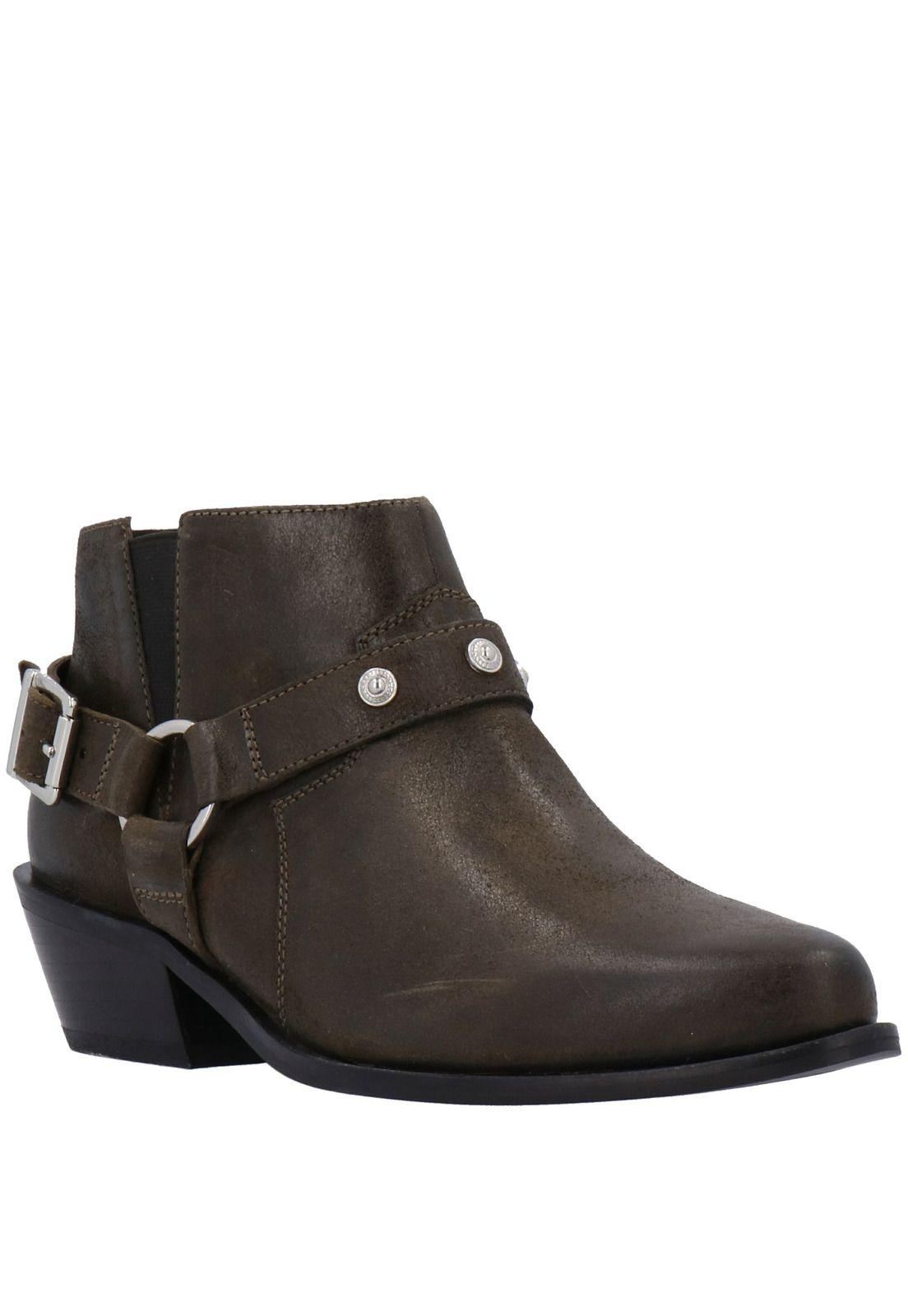 Botín Bam Casual Verde-0