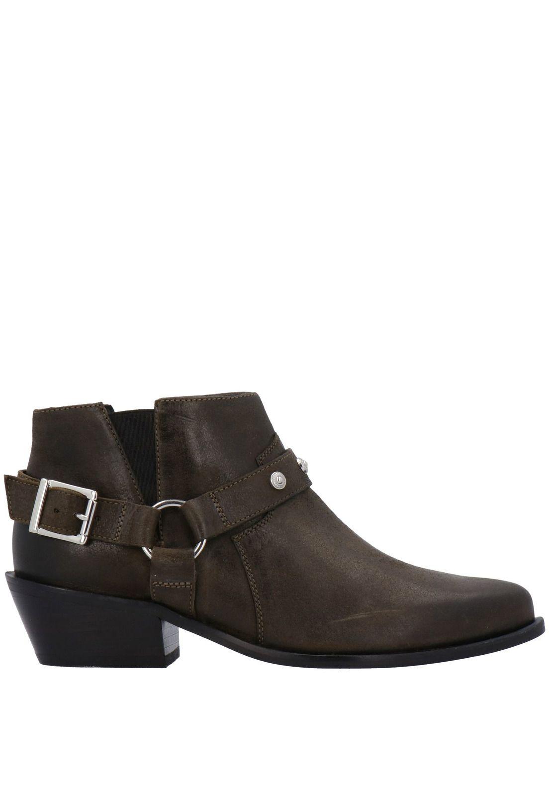 Botín Bam Casual Verde-1