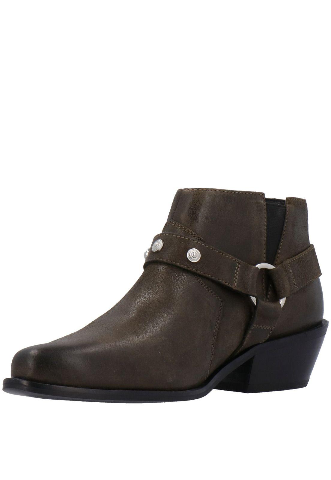 Botín Bam Casual Verde-3