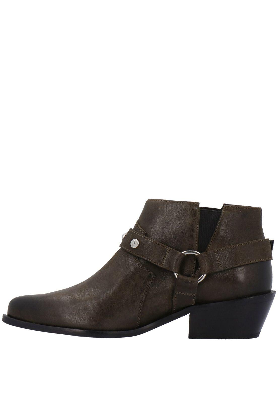 Botín Bam Casual Verde-4