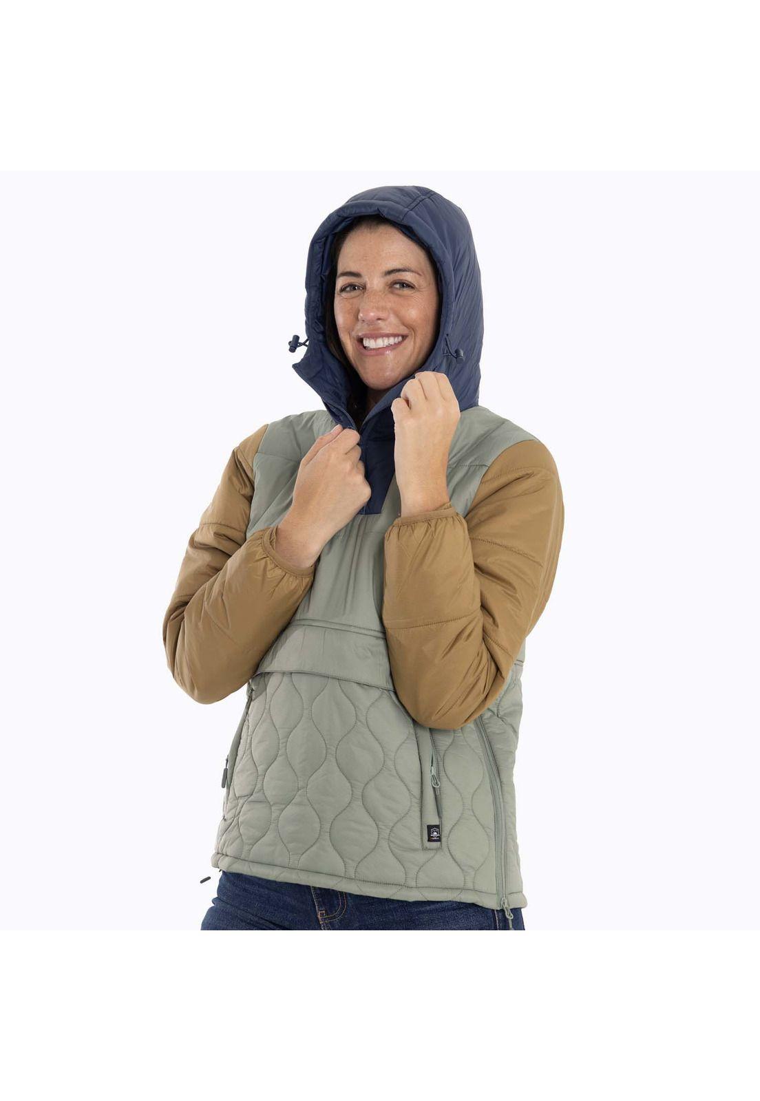 Parka Mujer Koyukuk Verde Merrell-1