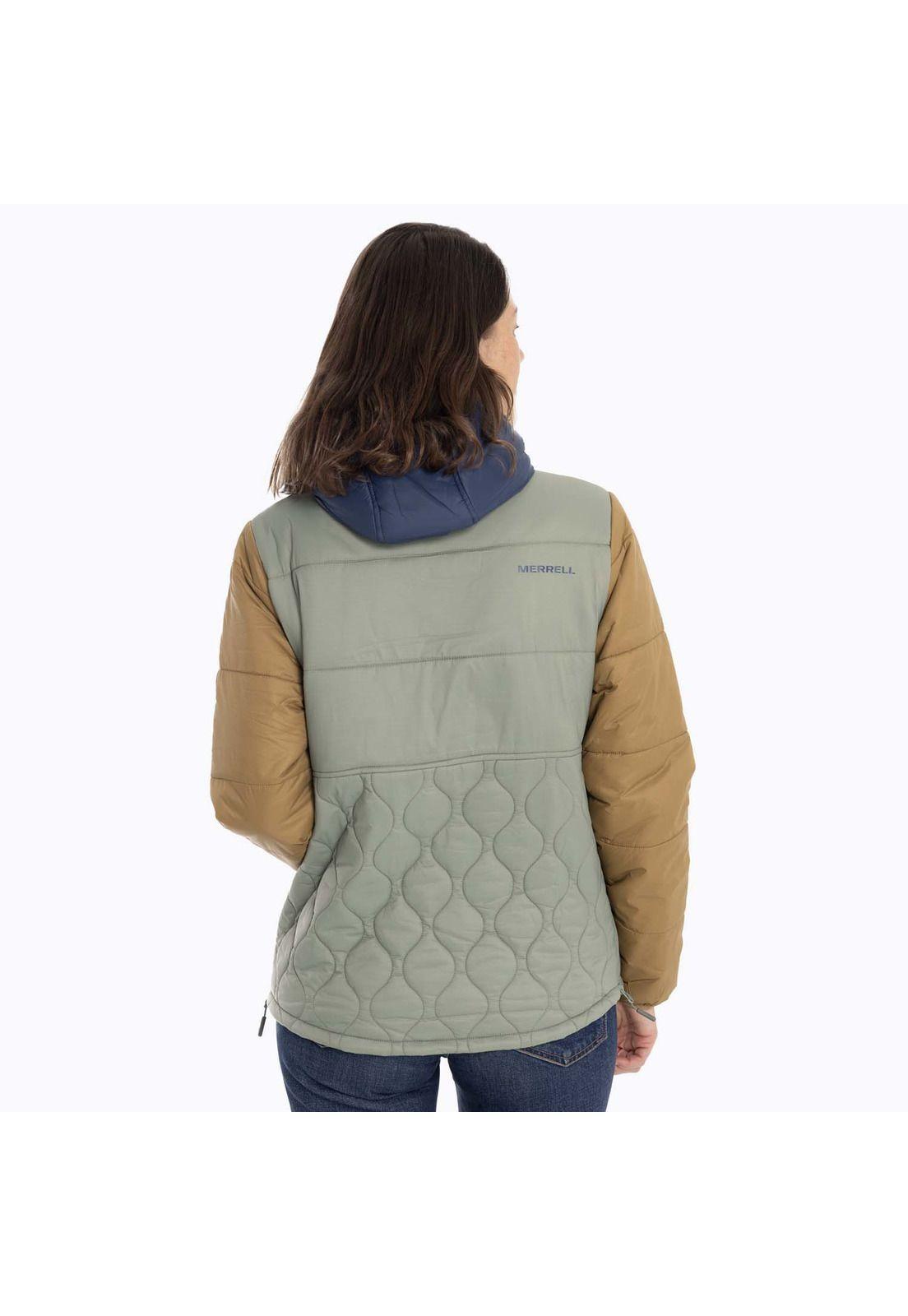 Parka Mujer Koyukuk Verde Merrell-3