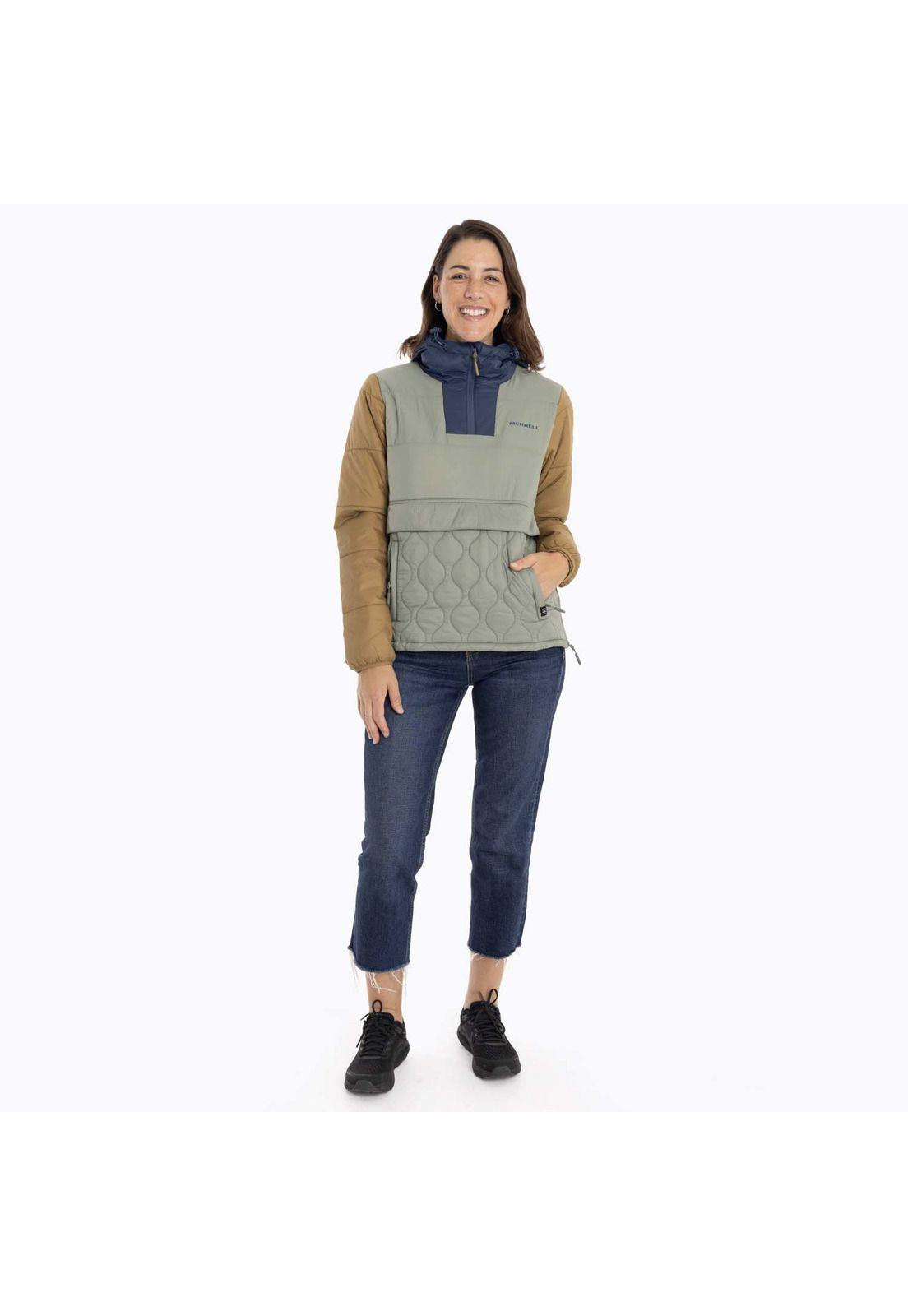 Parka Mujer Koyukuk Verde Merrell-9