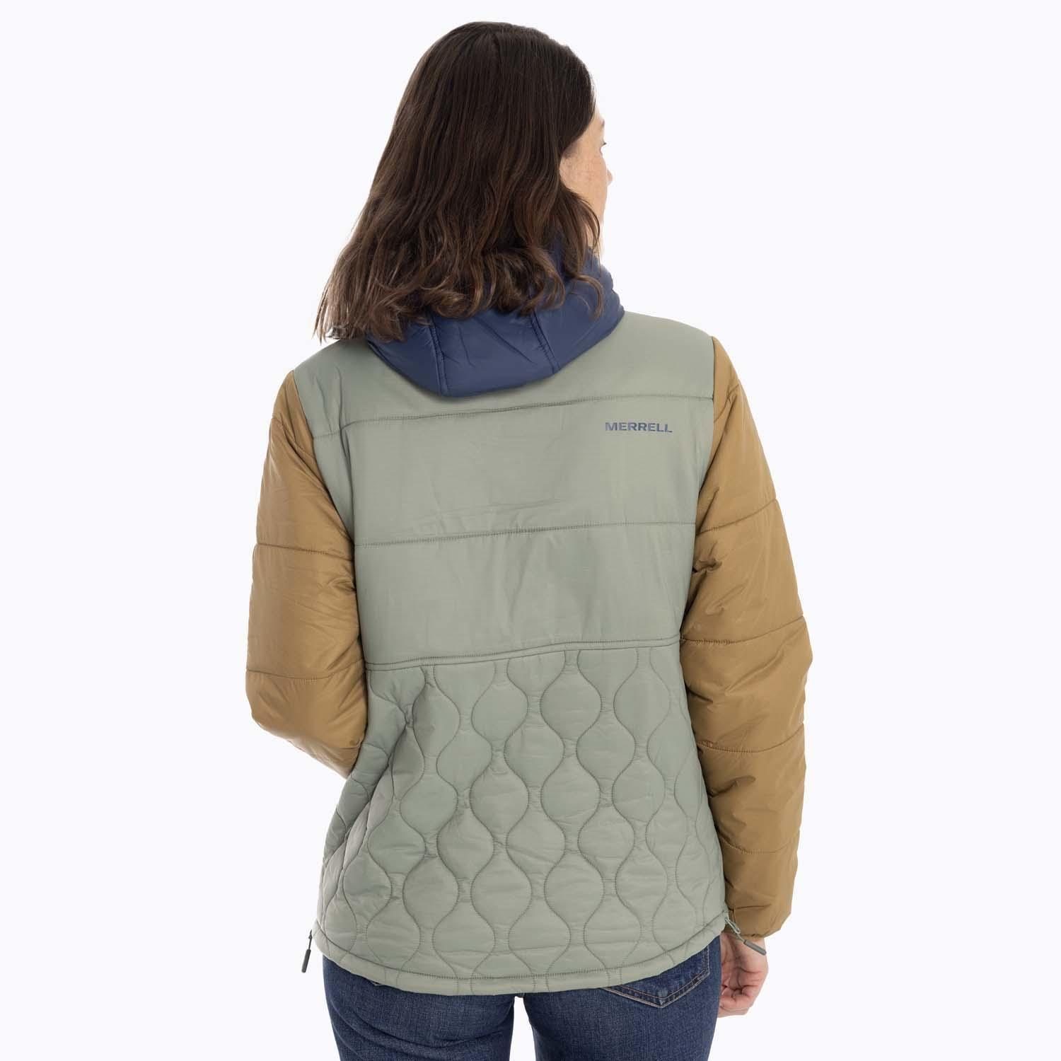 Parka Mujer Koyukuk Verde Merrell-3