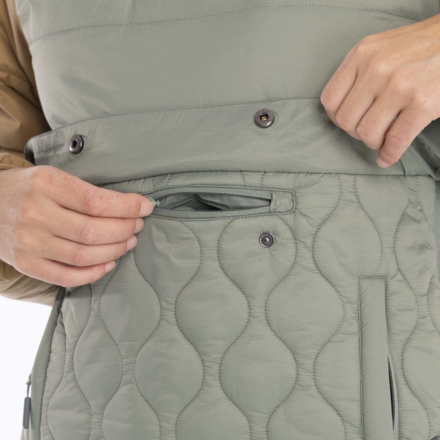 Parka Mujer Koyukuk Verde Merrell-8