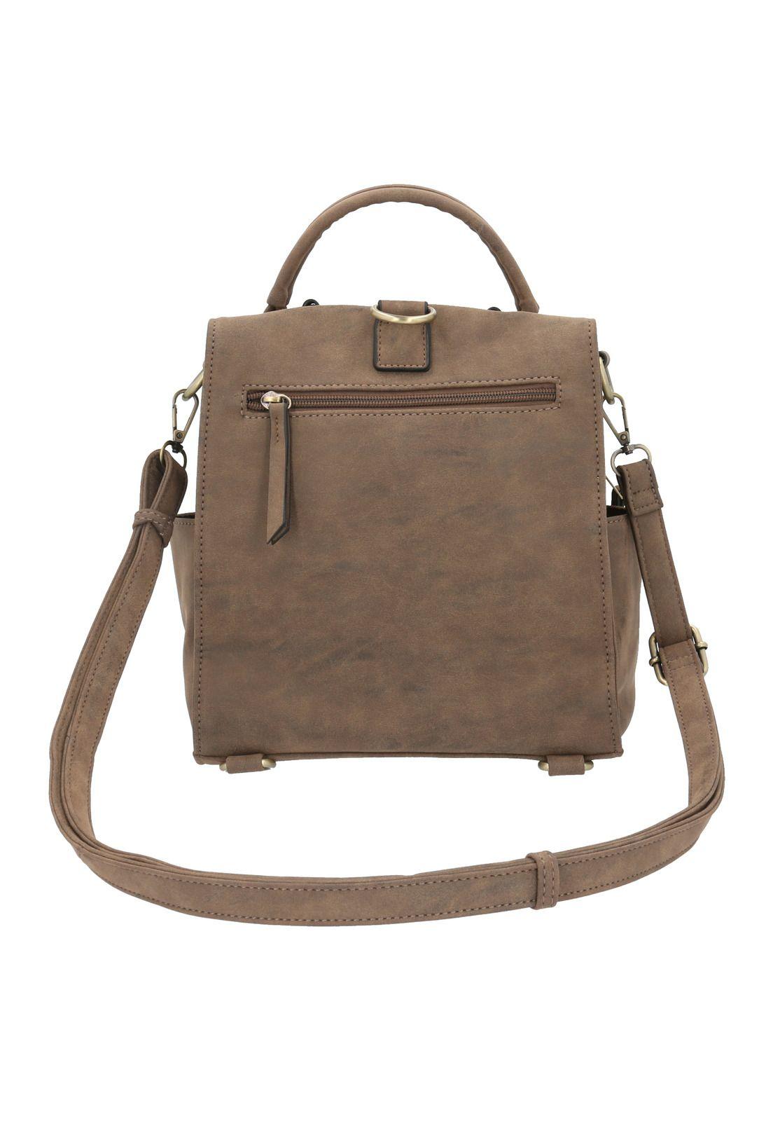 Mochila Mujer Betty Backbag Café Oscuro-3