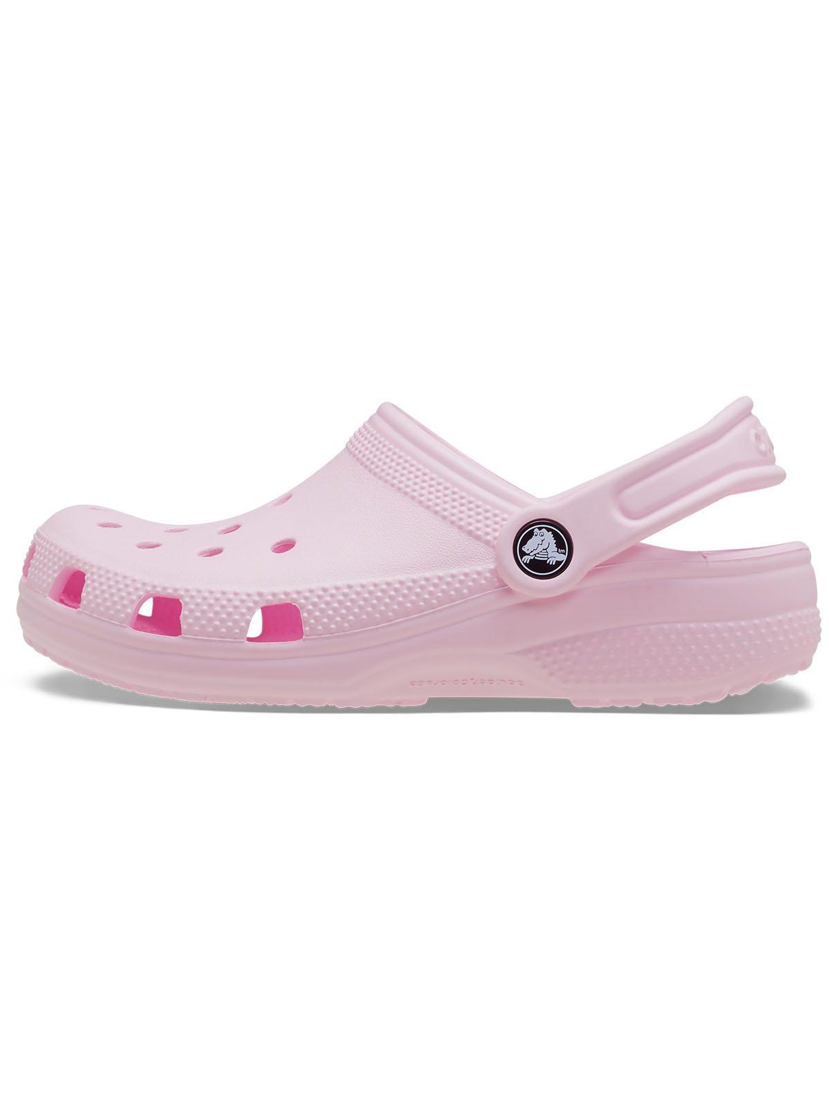 Zueco Crocs Niña Classic Clog Rosa-2