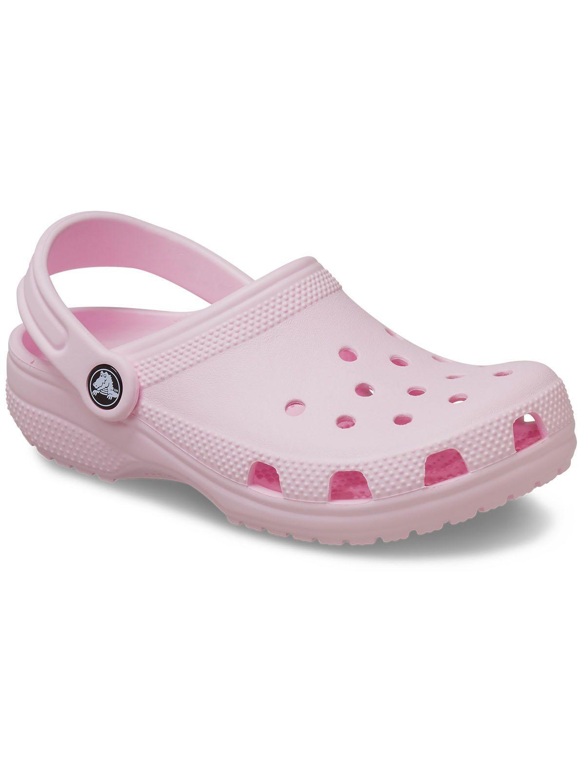 Zueco Crocs Niña Classic Clog Rosa-7