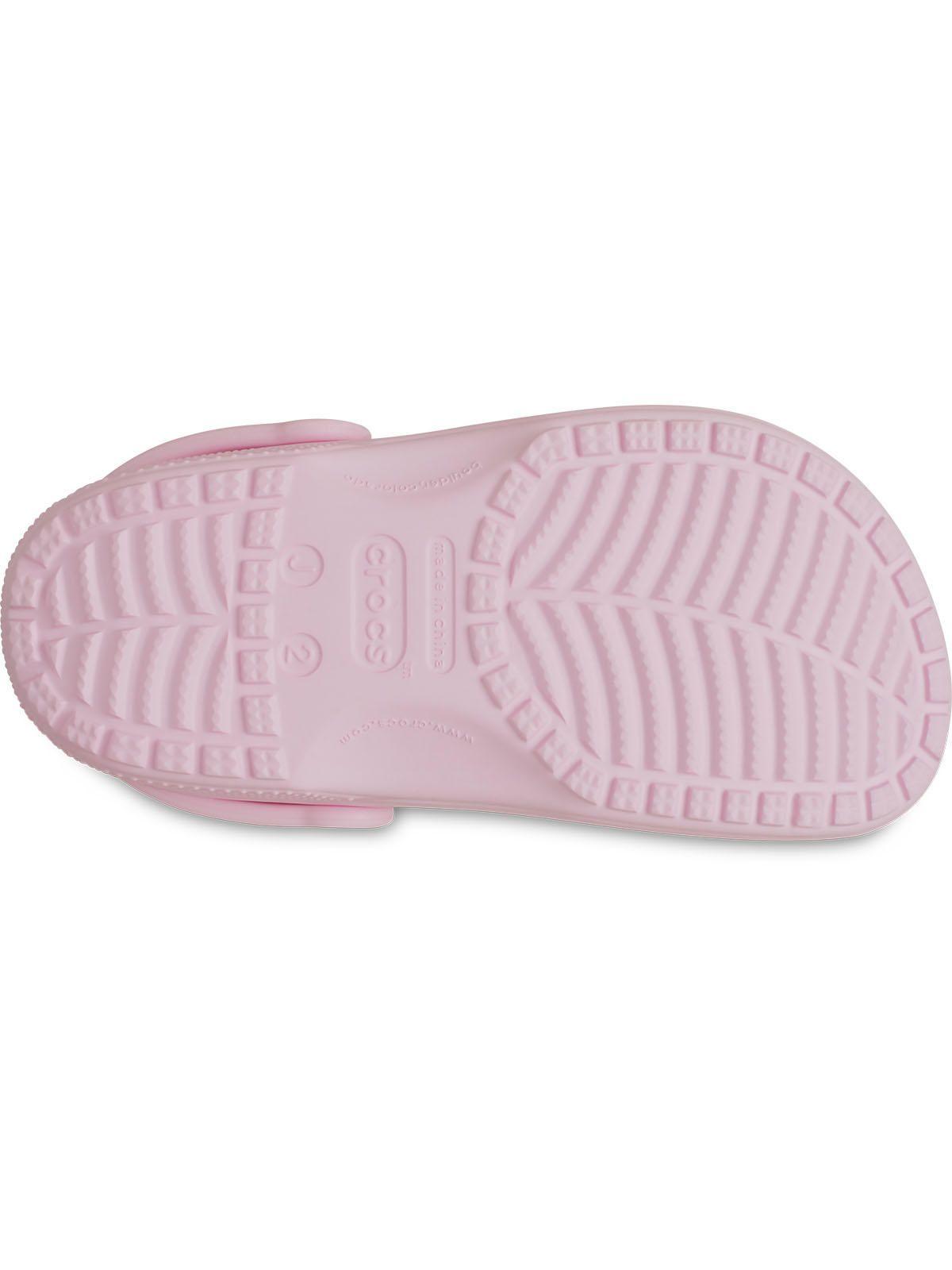 Zueco Crocs Niña Classic Clog Rosa-5