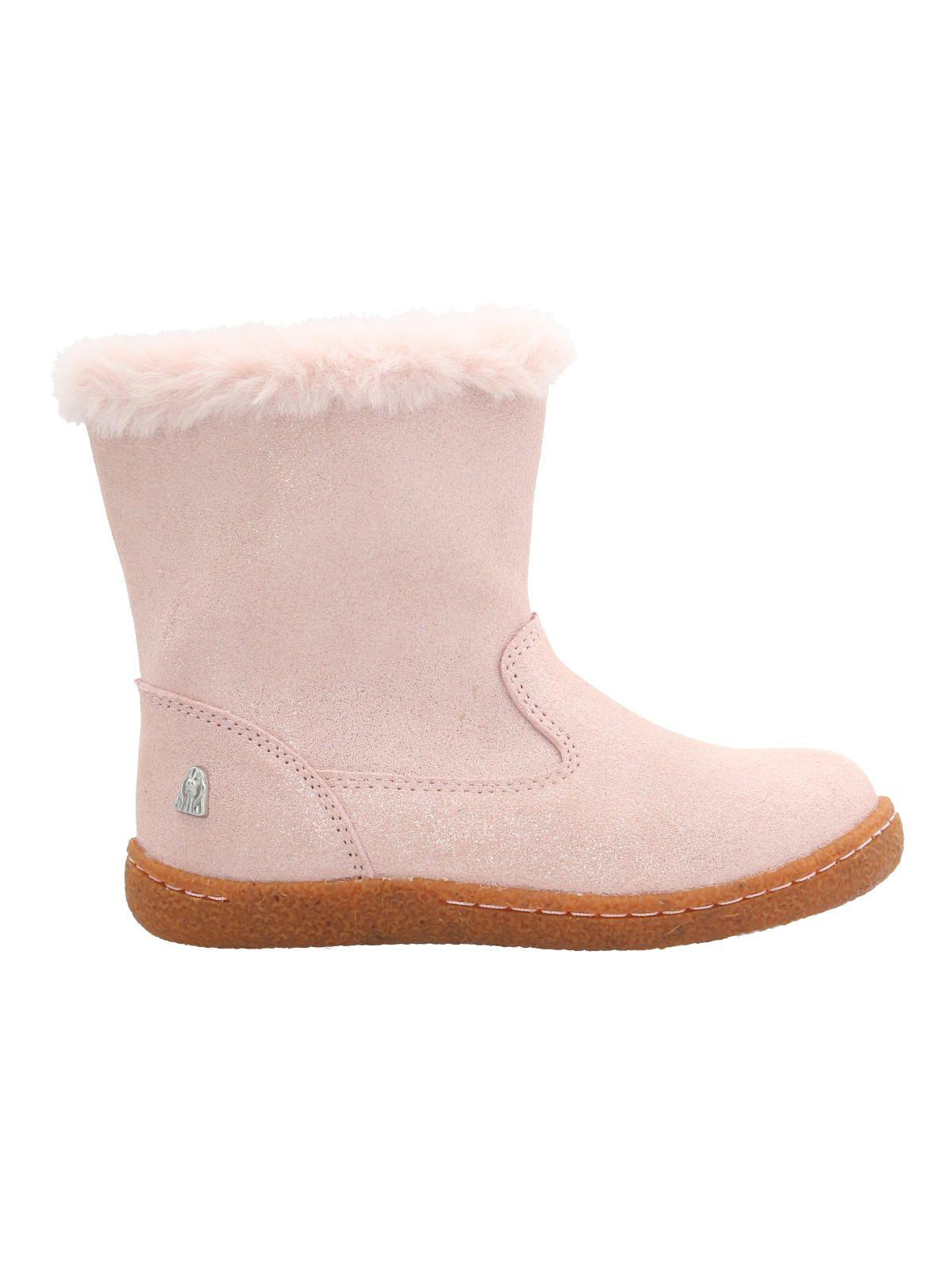 Bota Cuero Albury Niña Rosado-3