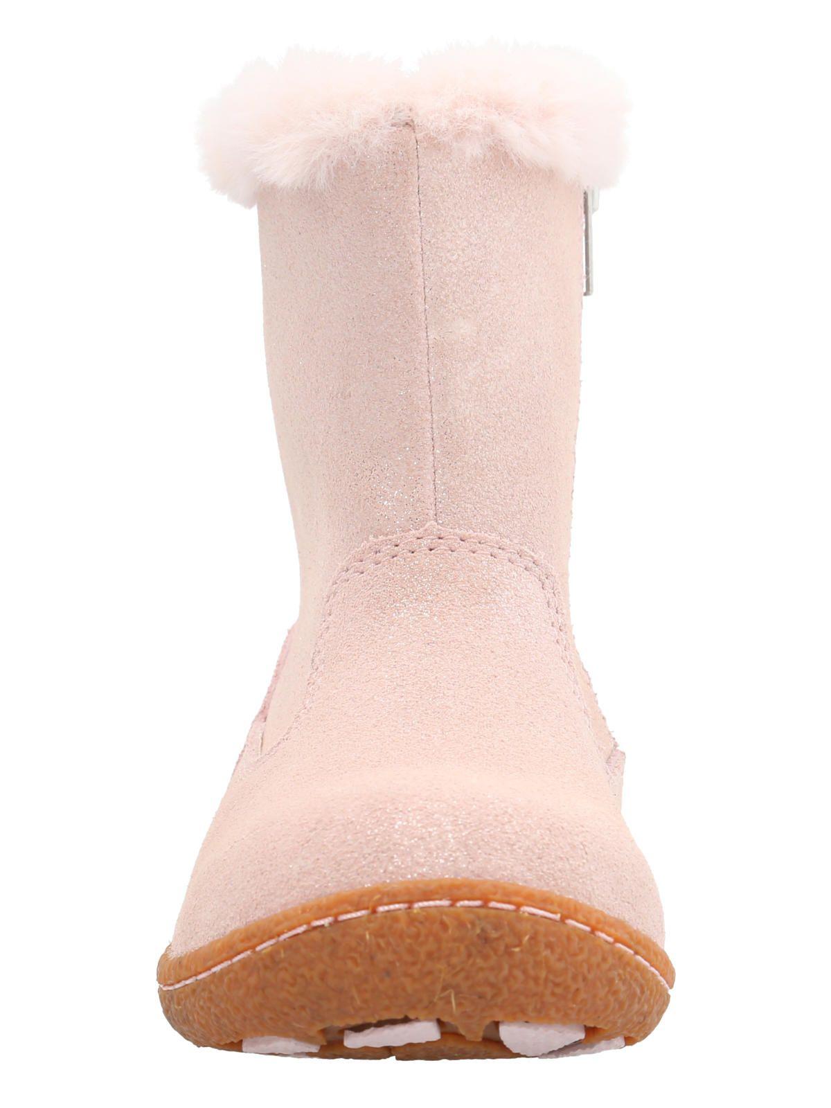 Bota Cuero Albury Niña Rosado-4