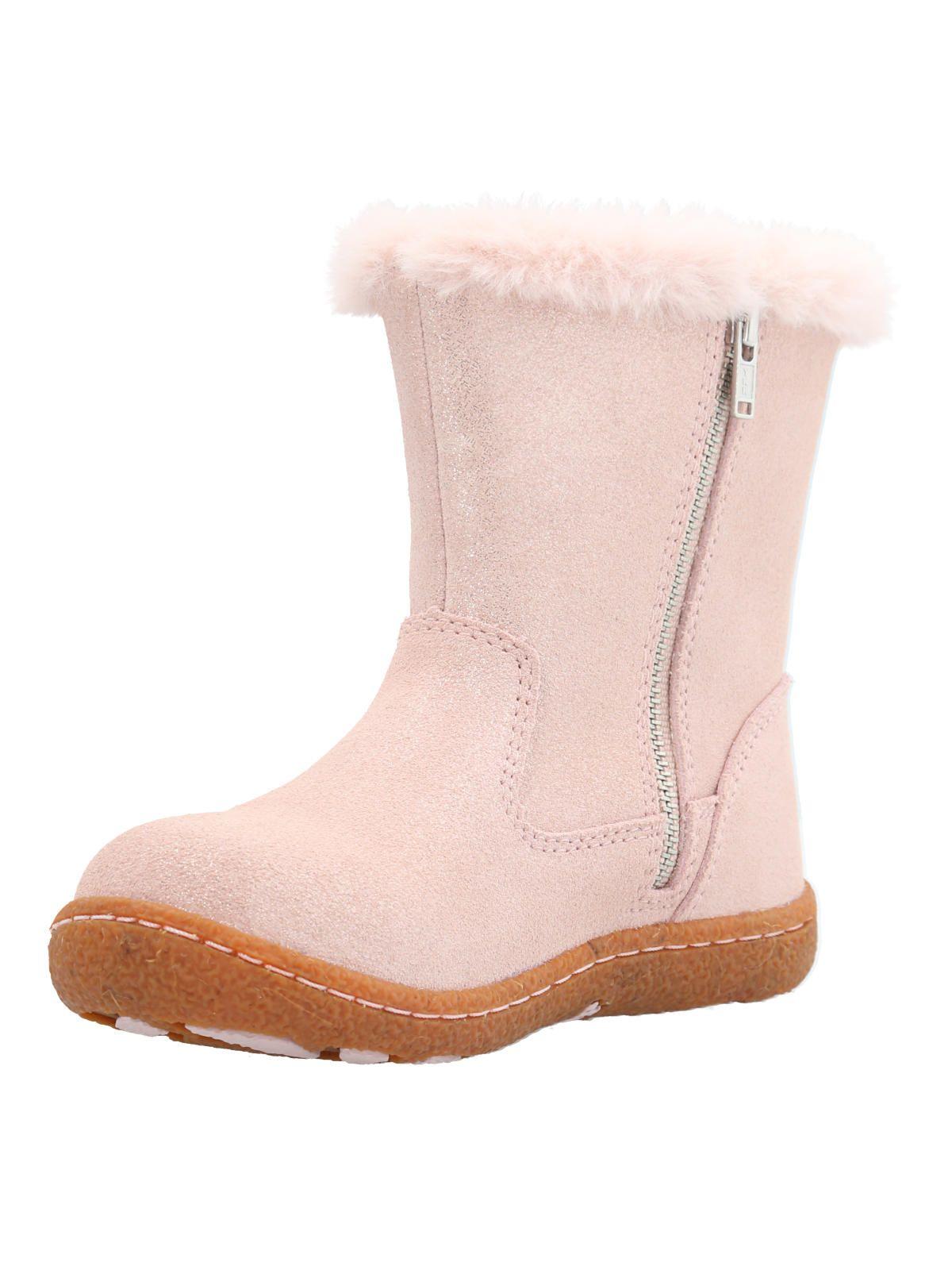 Bota Cuero Albury Niña Rosado-5