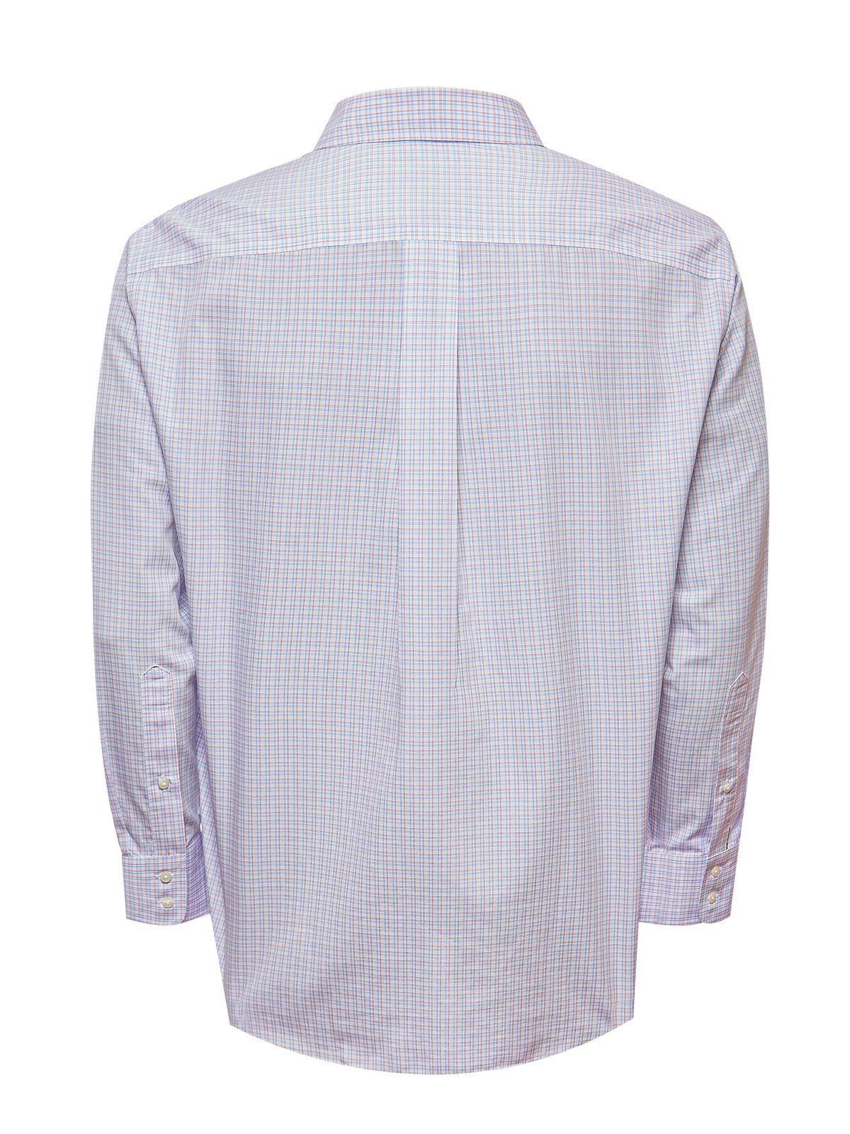 Camisa Libre de Arrugas Algodón Hombre Blanco-3