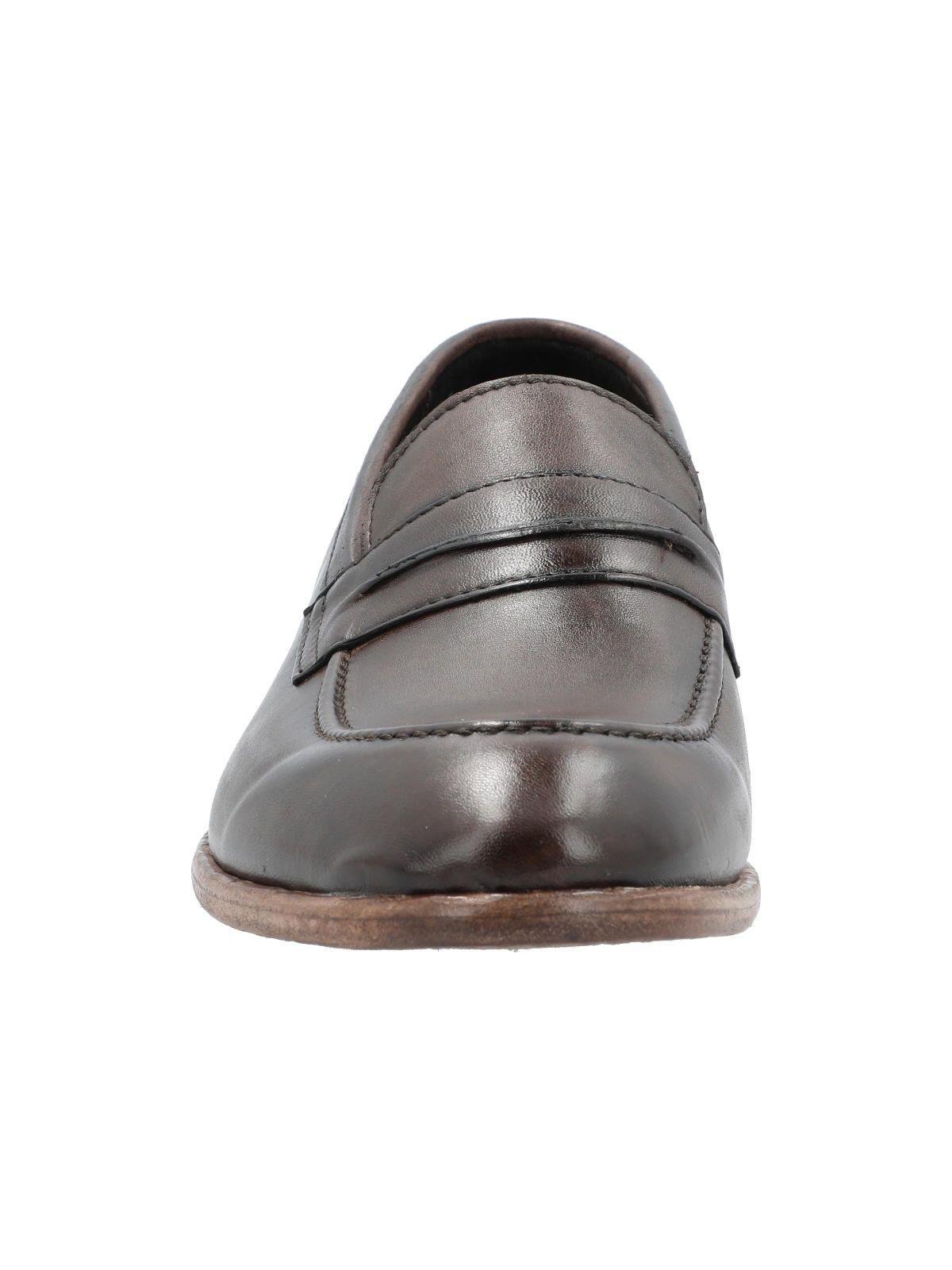 Mocasín Cuero Hombre Francesco Café Oscuro-3
