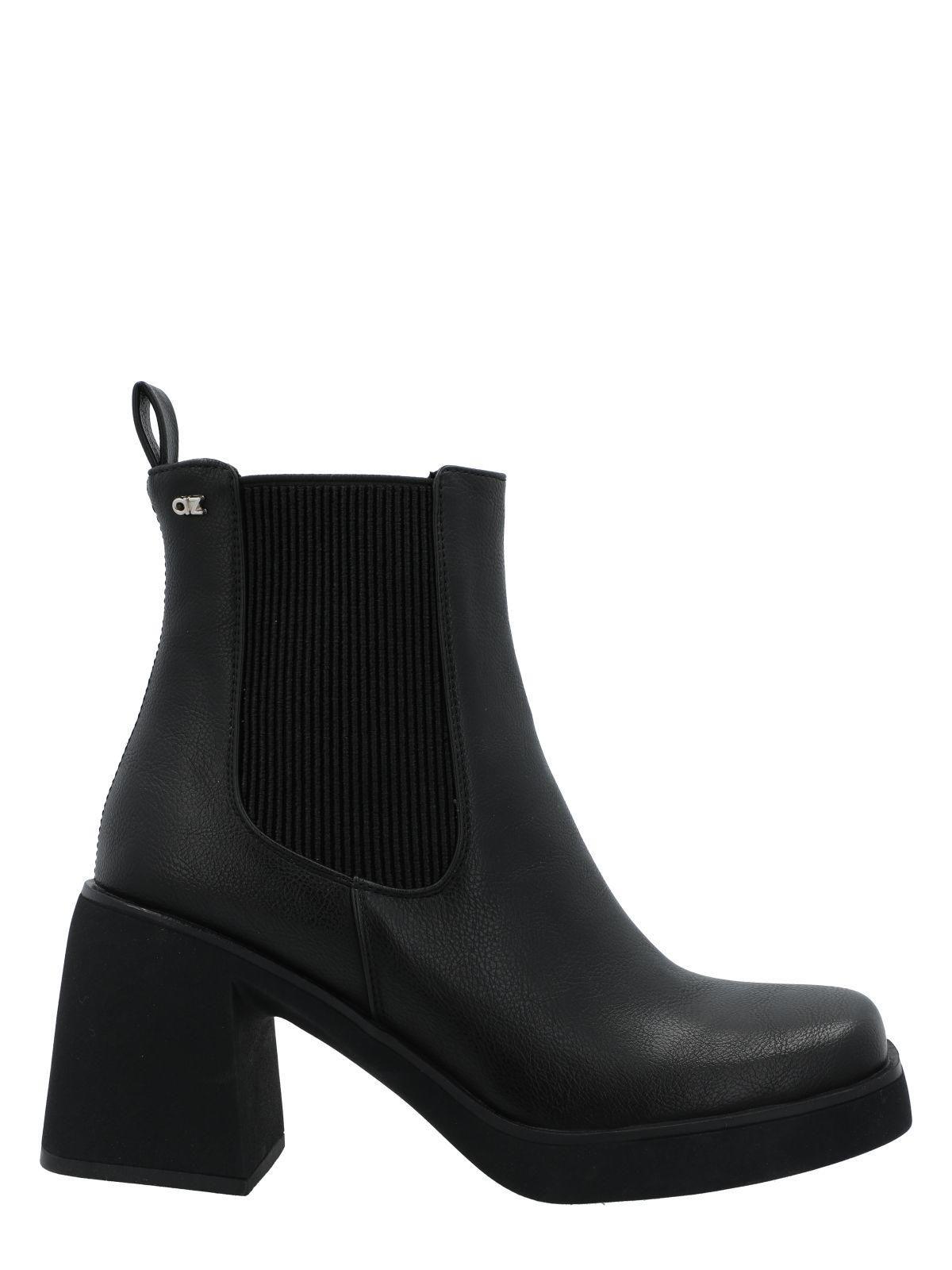 Botín Mujer Eugenia Negro-1