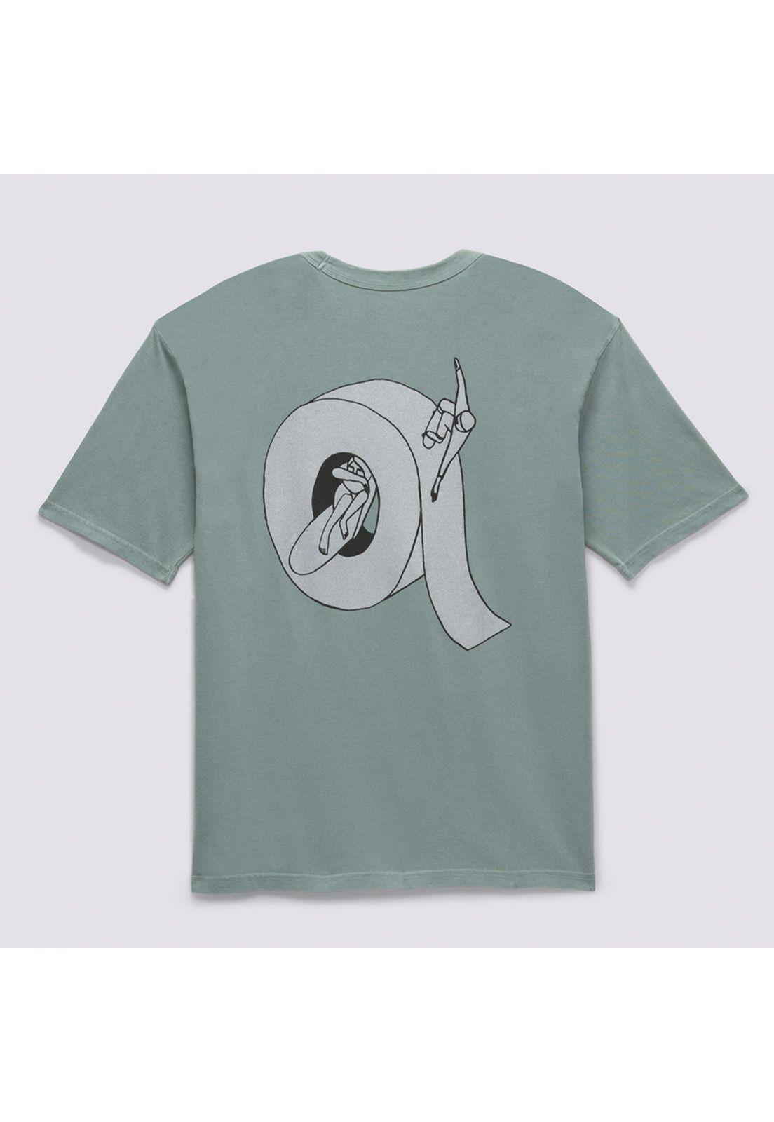 Polera Manga Corta Dti Logo Ss Tee Ii Verde Unisex-8