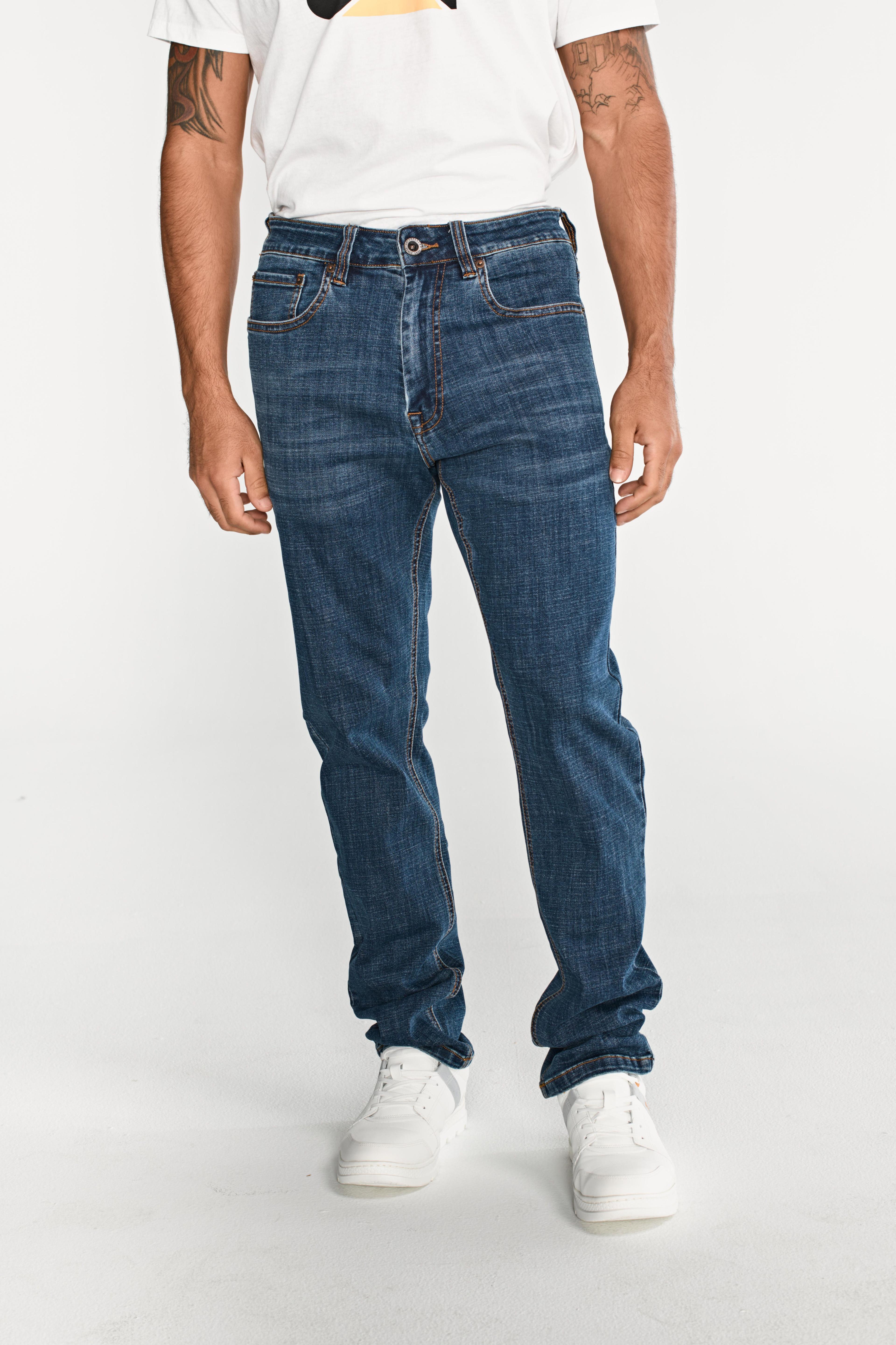 Jeans Denim Hombre Coolmax Denim Slim Azul-4