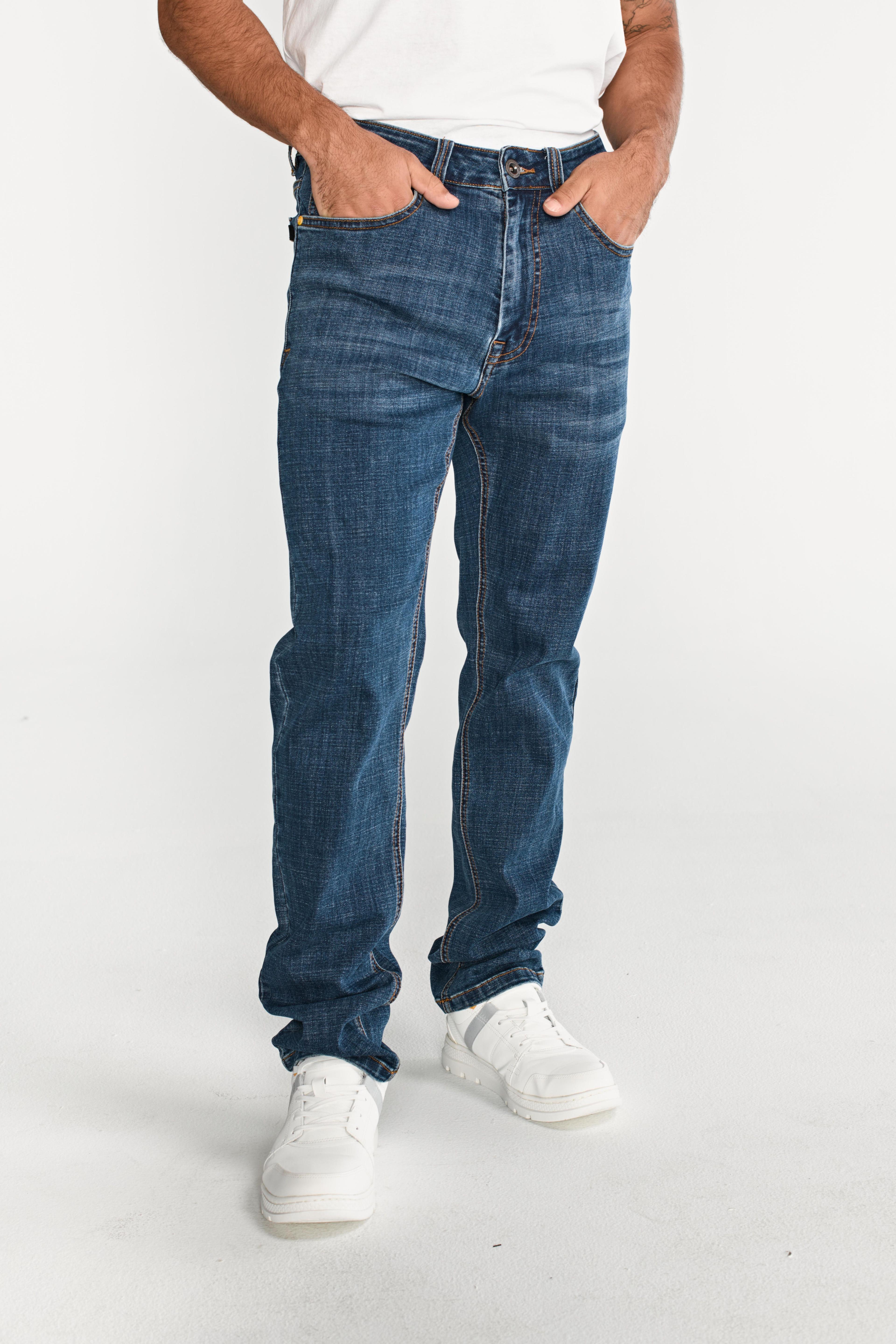 Jeans Denim Hombre Coolmax Denim Slim Azul-5