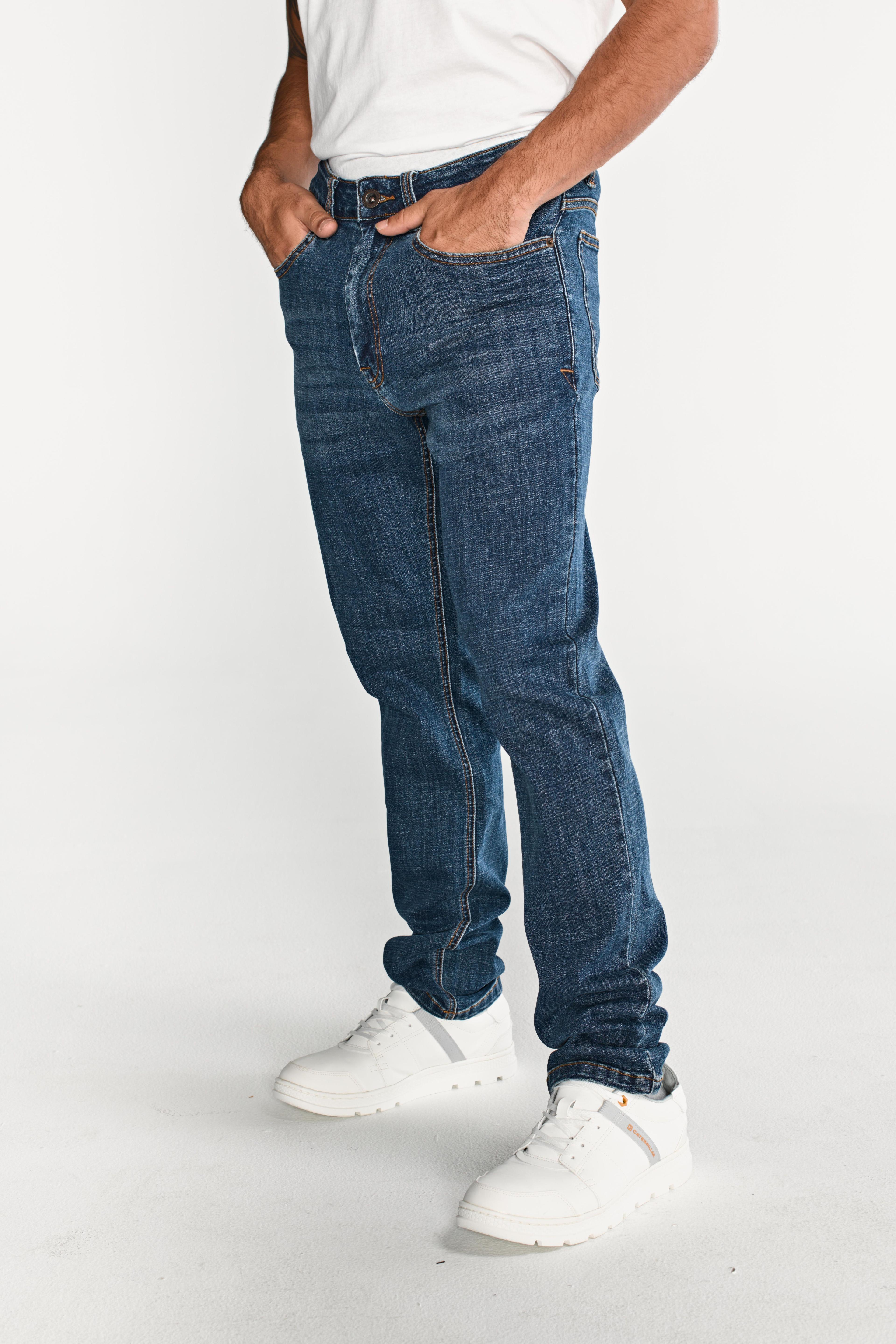 Jeans Denim Hombre Coolmax Denim Slim Azul-6