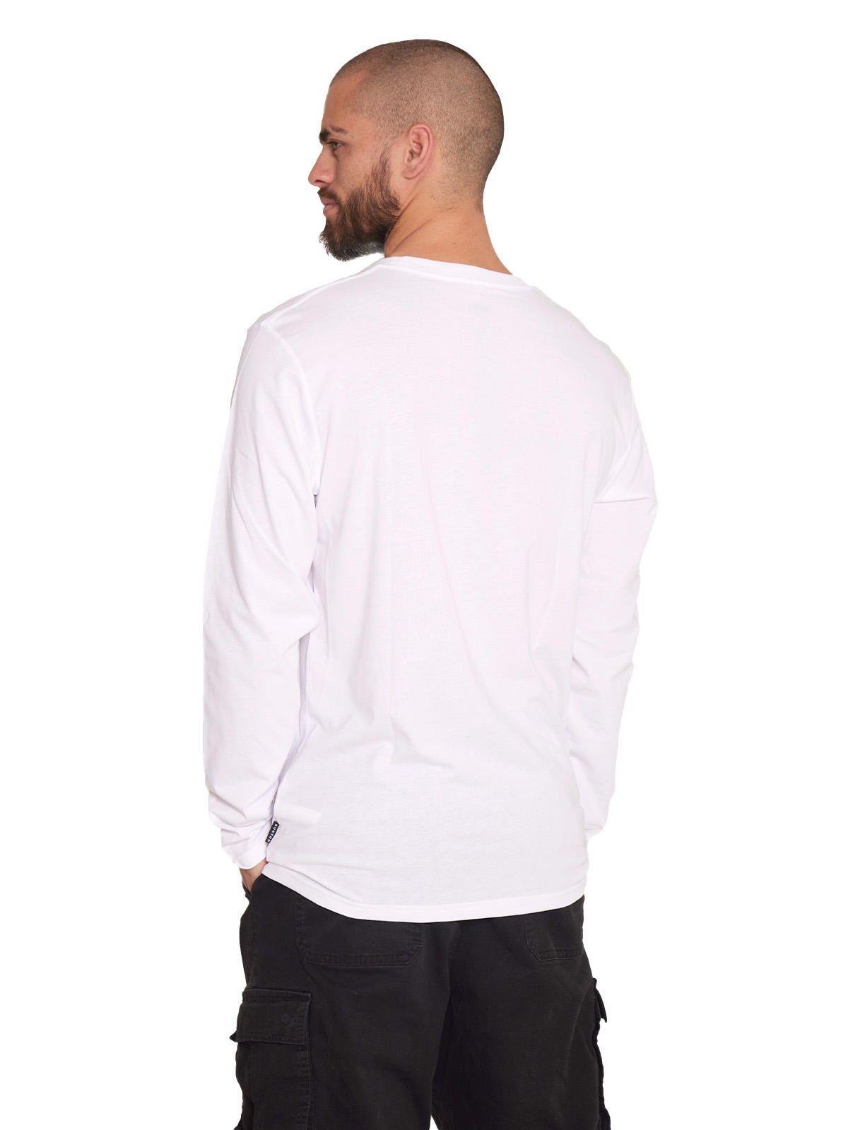 Polera Manga Larga Hombre Blanca-1