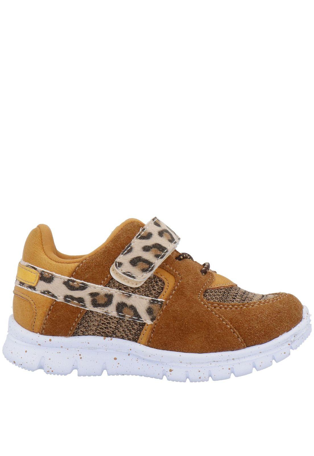 Zapatilla Niña Storm-K Café-1