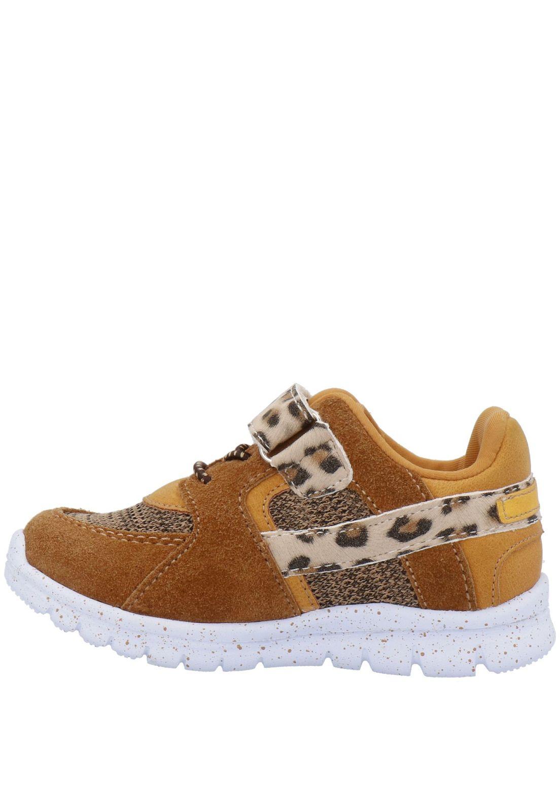 Zapatilla Niña Storm-K Café-4