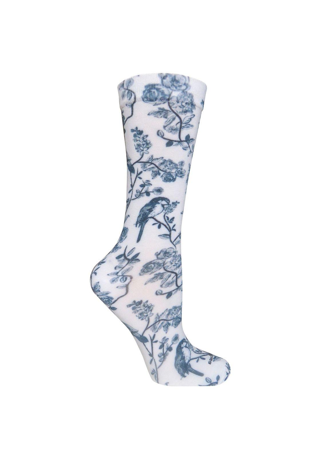 Calcetín Impreso W Print Birds-0