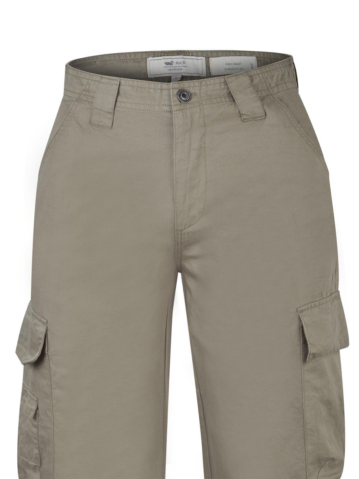 Pantalón Lino Orgánico Verde Nimia Mujer -3