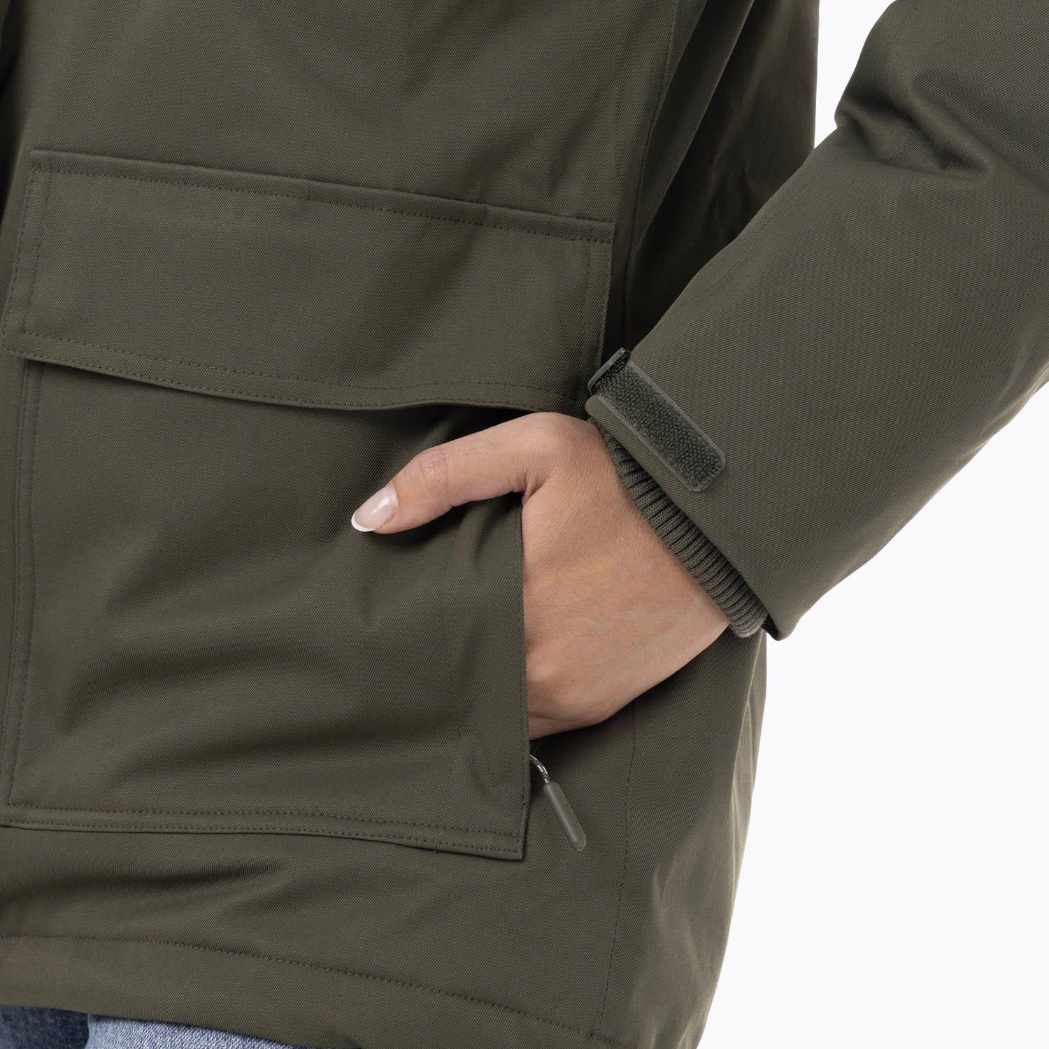 Parka Mujer Long Verde-9