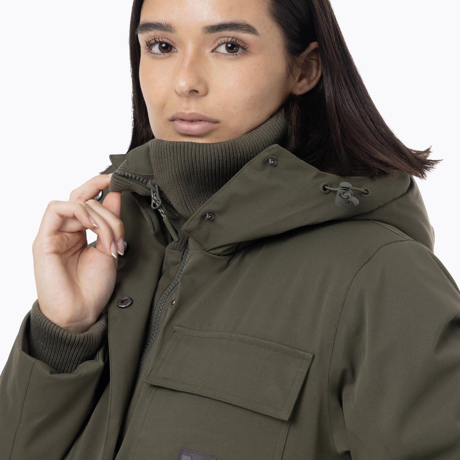 Parka Mujer Long Verde-4