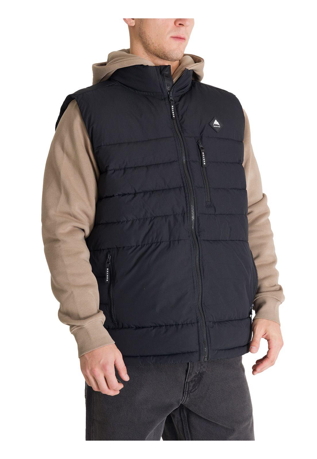 Parka impermeable Sin Mangas Hombre Brtn Negra Burton-1