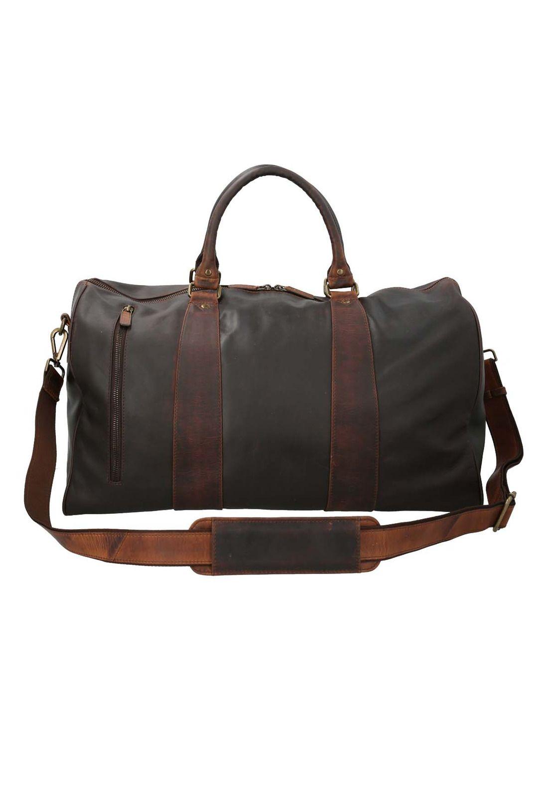 Bolso Cuero Hombre Tc Charles Travel Chocolate-2