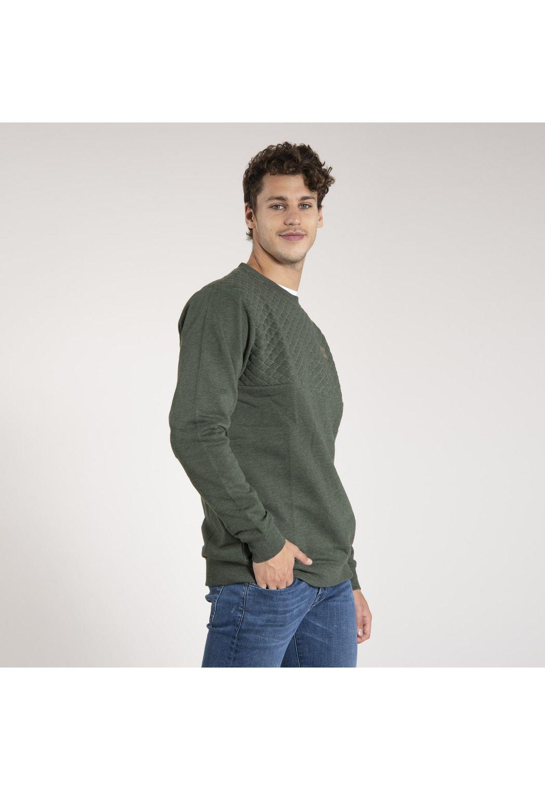 Polerón Hombre Juno Verde-1