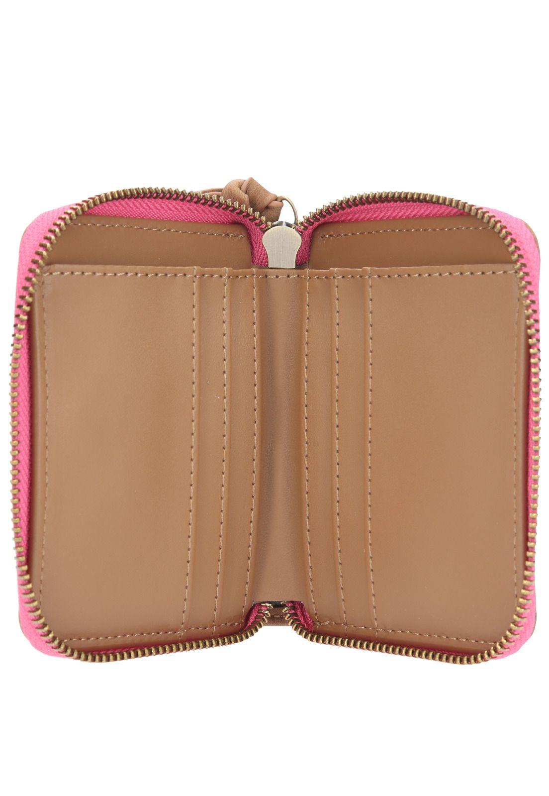 Billetera Hudson Wallet Rosado Mujer-2