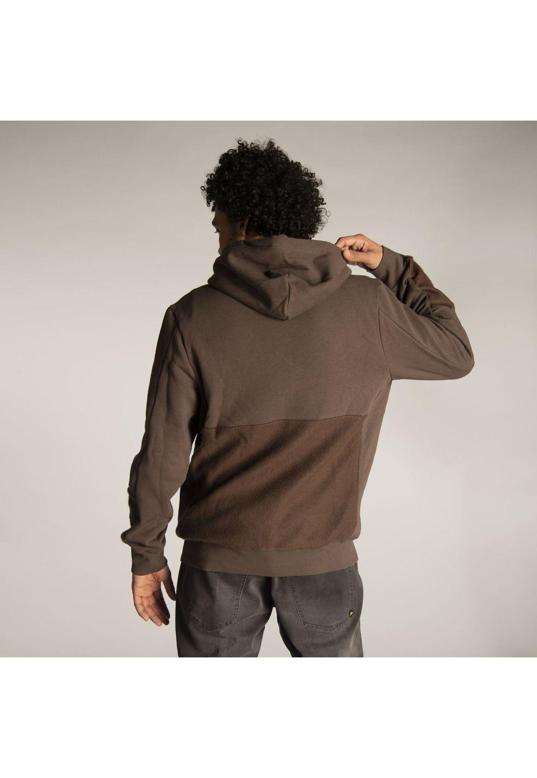 Polerón Hombre Fdtn Fz Switch Sweat Café-4