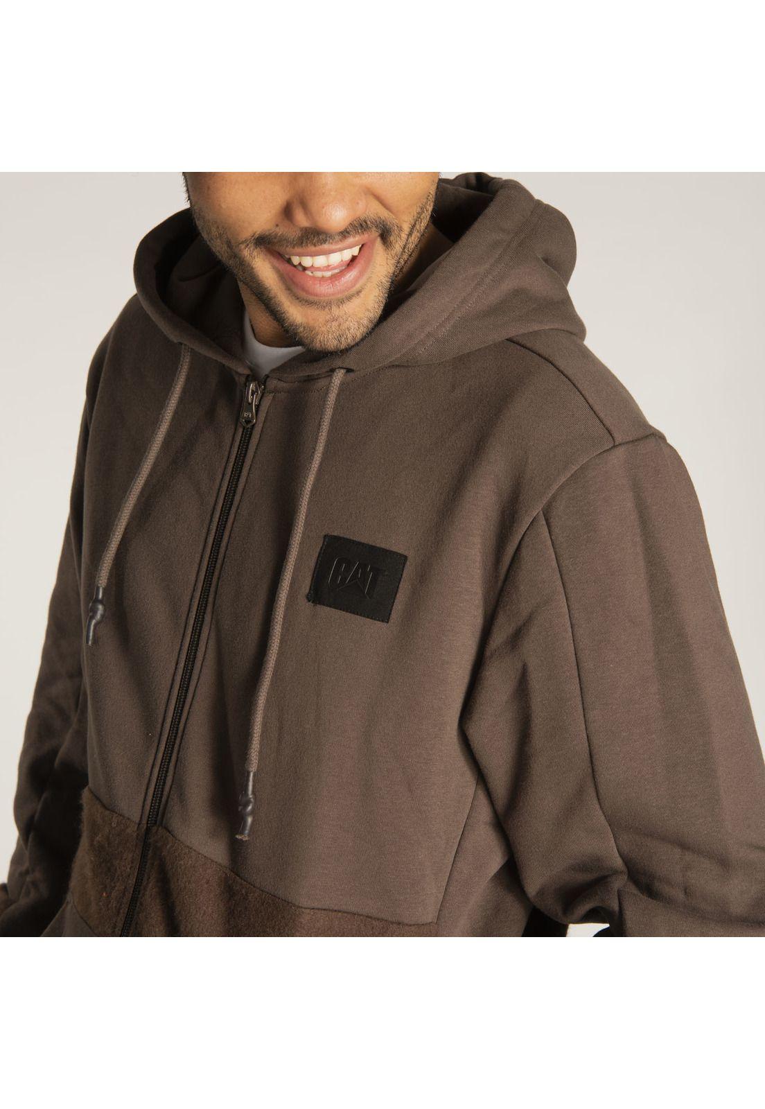 Polerón Hombre Fdtn Fz Switch Sweat Café-5