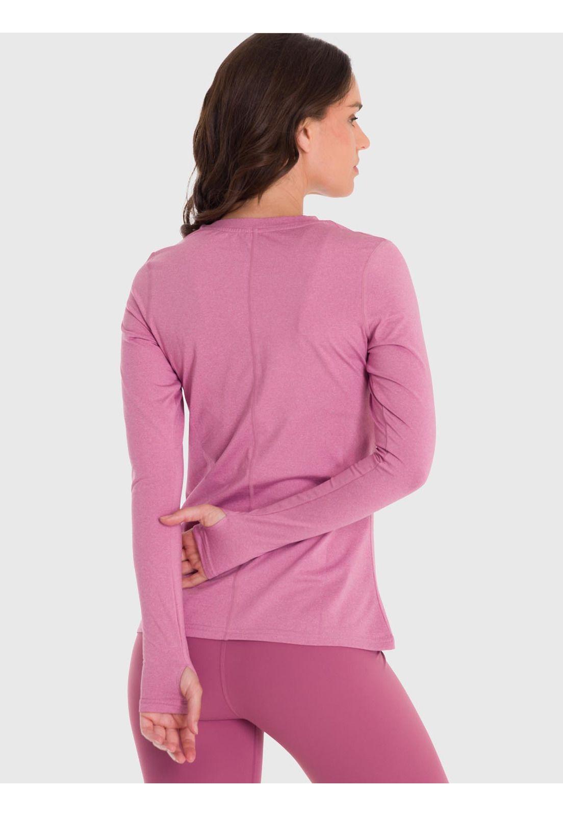 Polera Mujer First Layer Rosado Claro-3