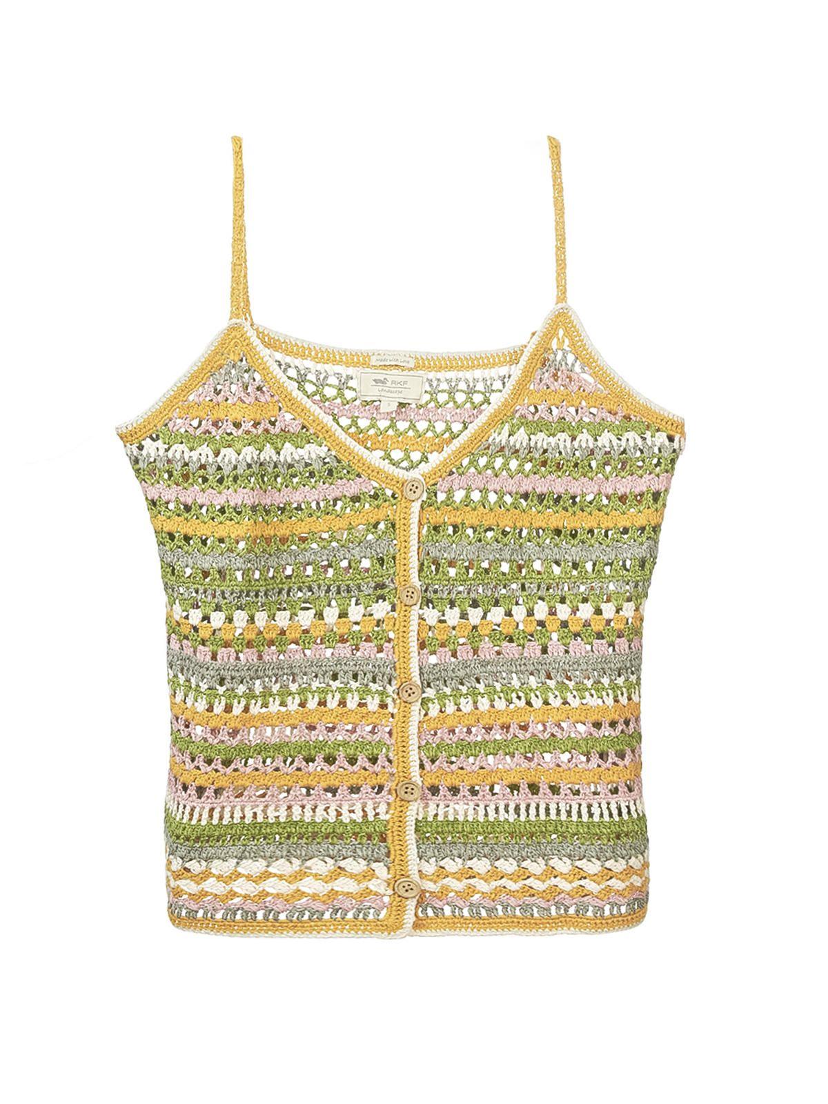 Polera Algodón Orgánic Varadero Amarillo Mujer-0