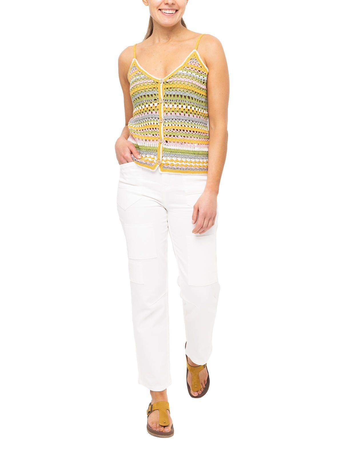 Polera Algodón Orgánic Varadero Amarillo Mujer-6