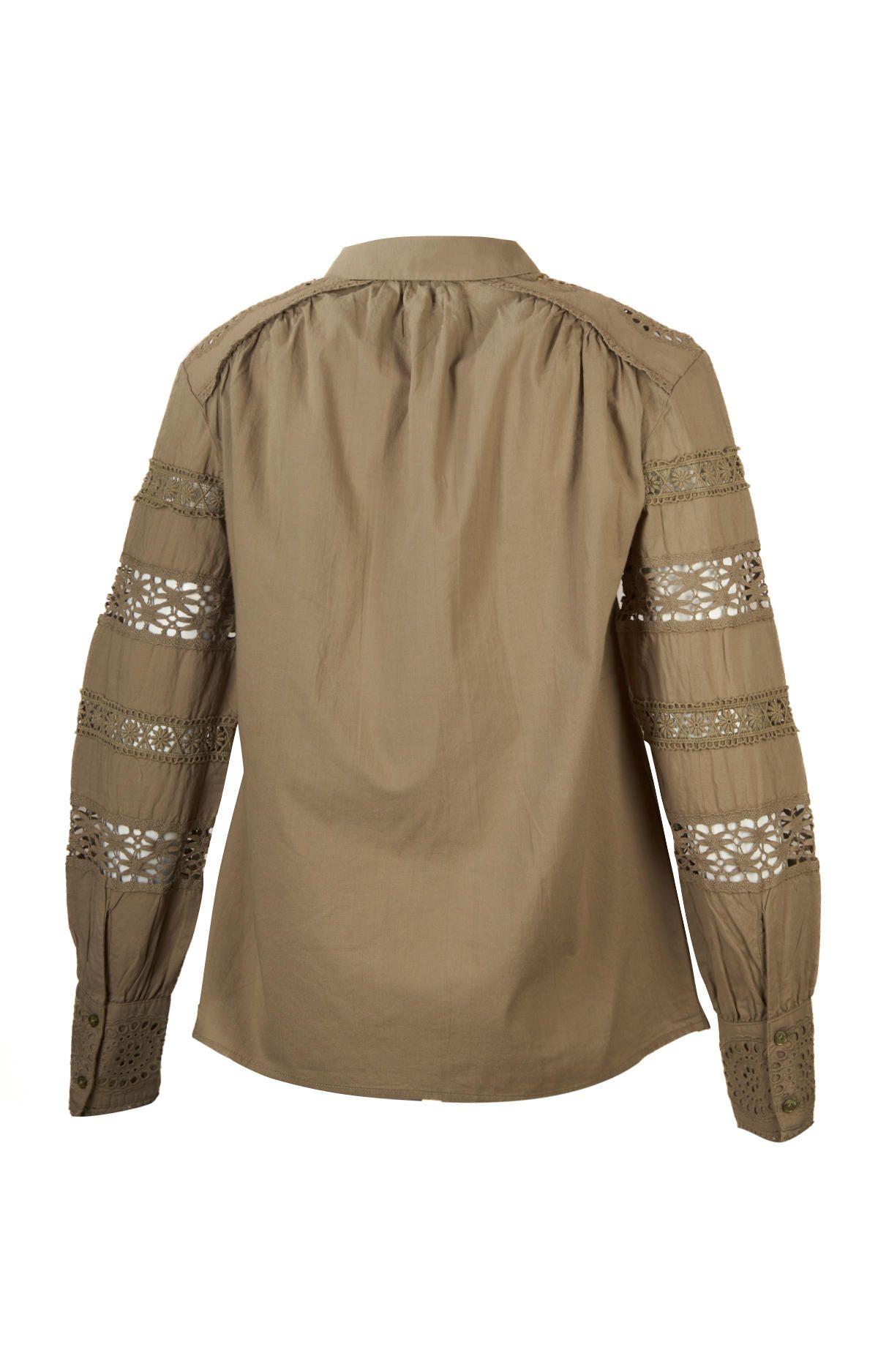 Blusa Algodón Orgánico Mujer Alba Verde-1