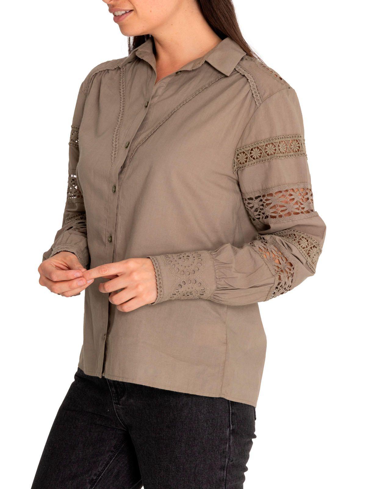 Blusa Algodón Orgánico Mujer Alba Verde-4