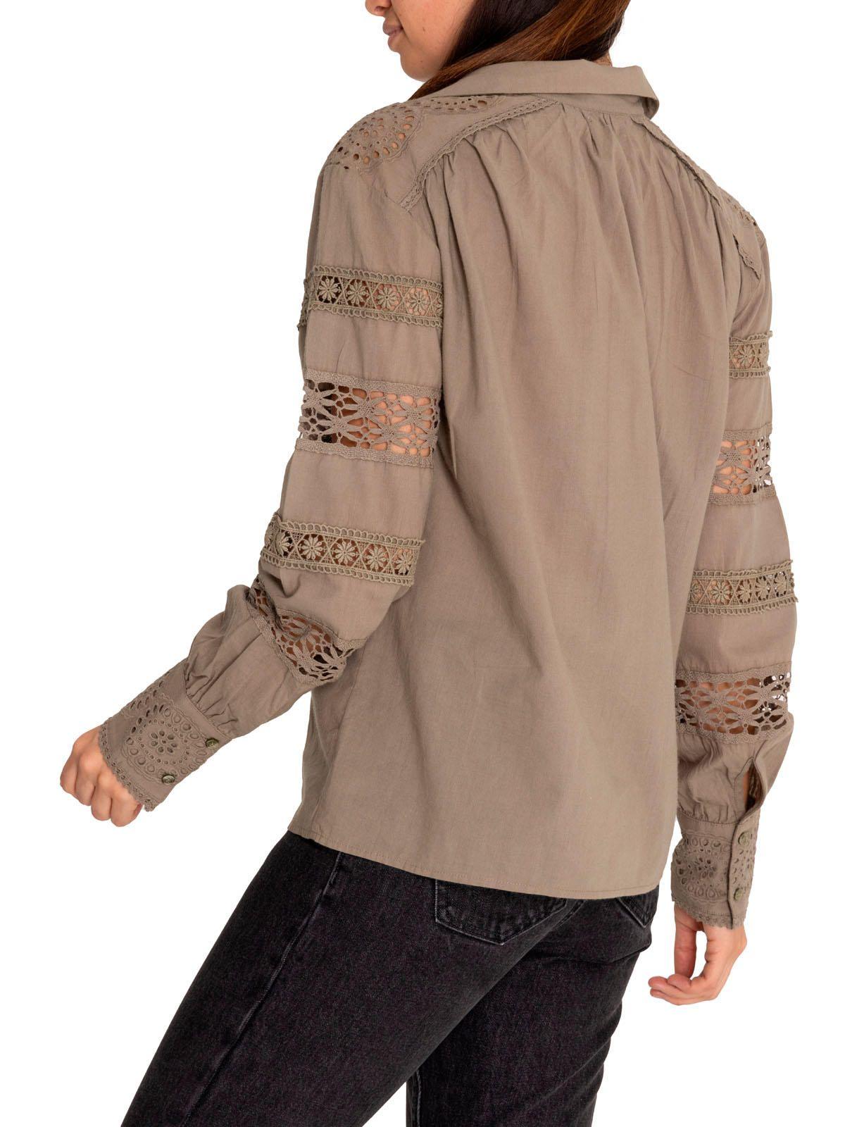 Blusa Algodón Orgánico Mujer Alba Verde-5