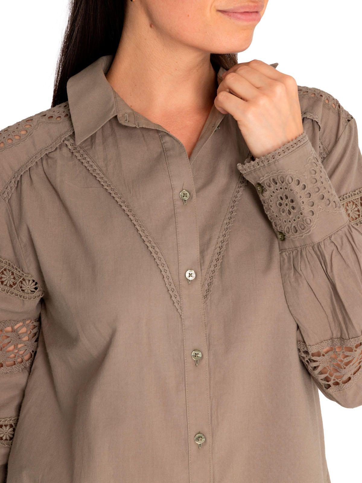 Blusa Algodón Orgánico Mujer Alba Verde-6