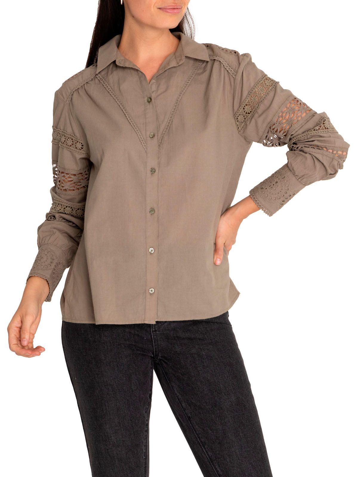 Blusa Algodón Orgánico Mujer Alba Verde-8