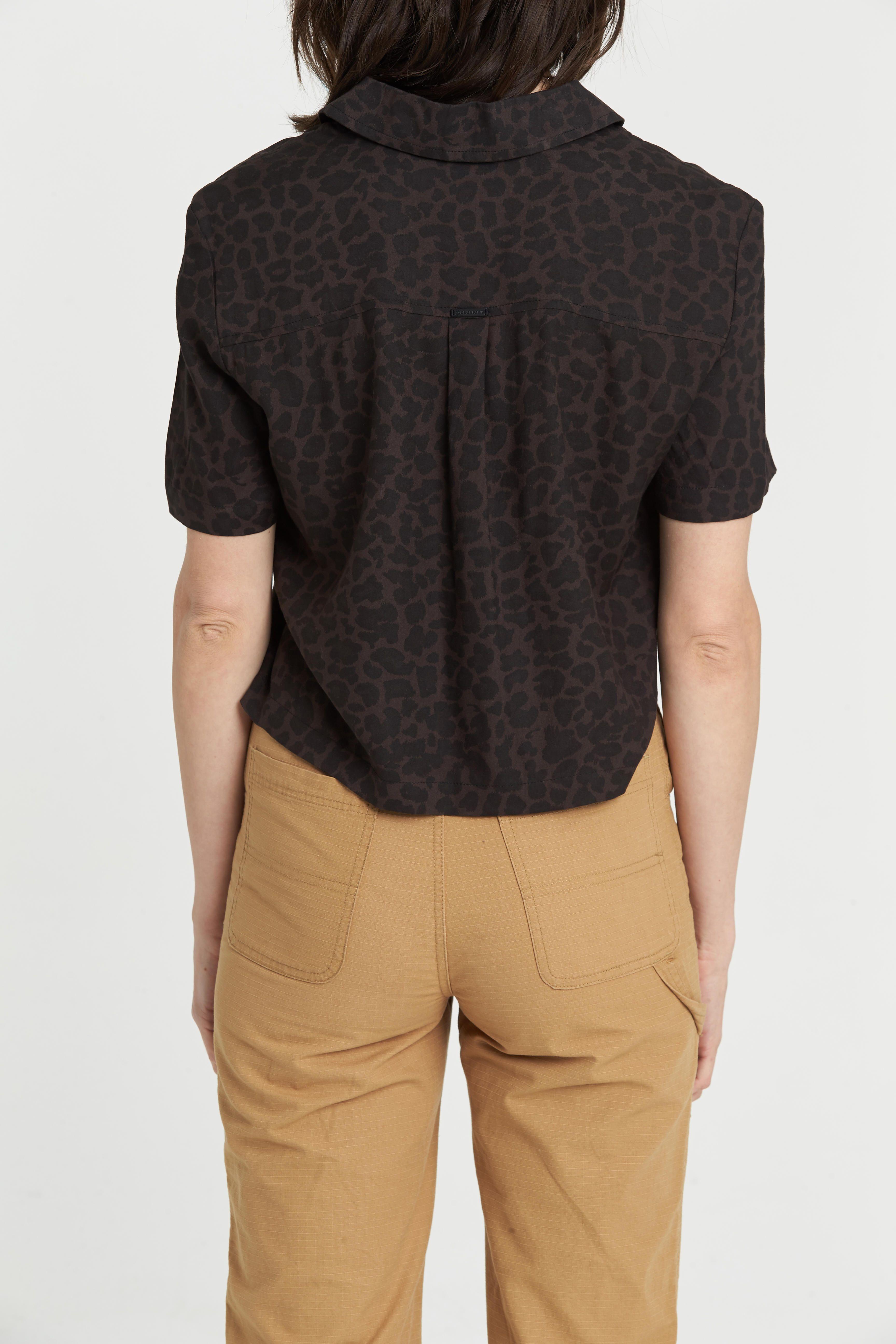 Blusa M/C Mujer Ramblin Negro Element-2